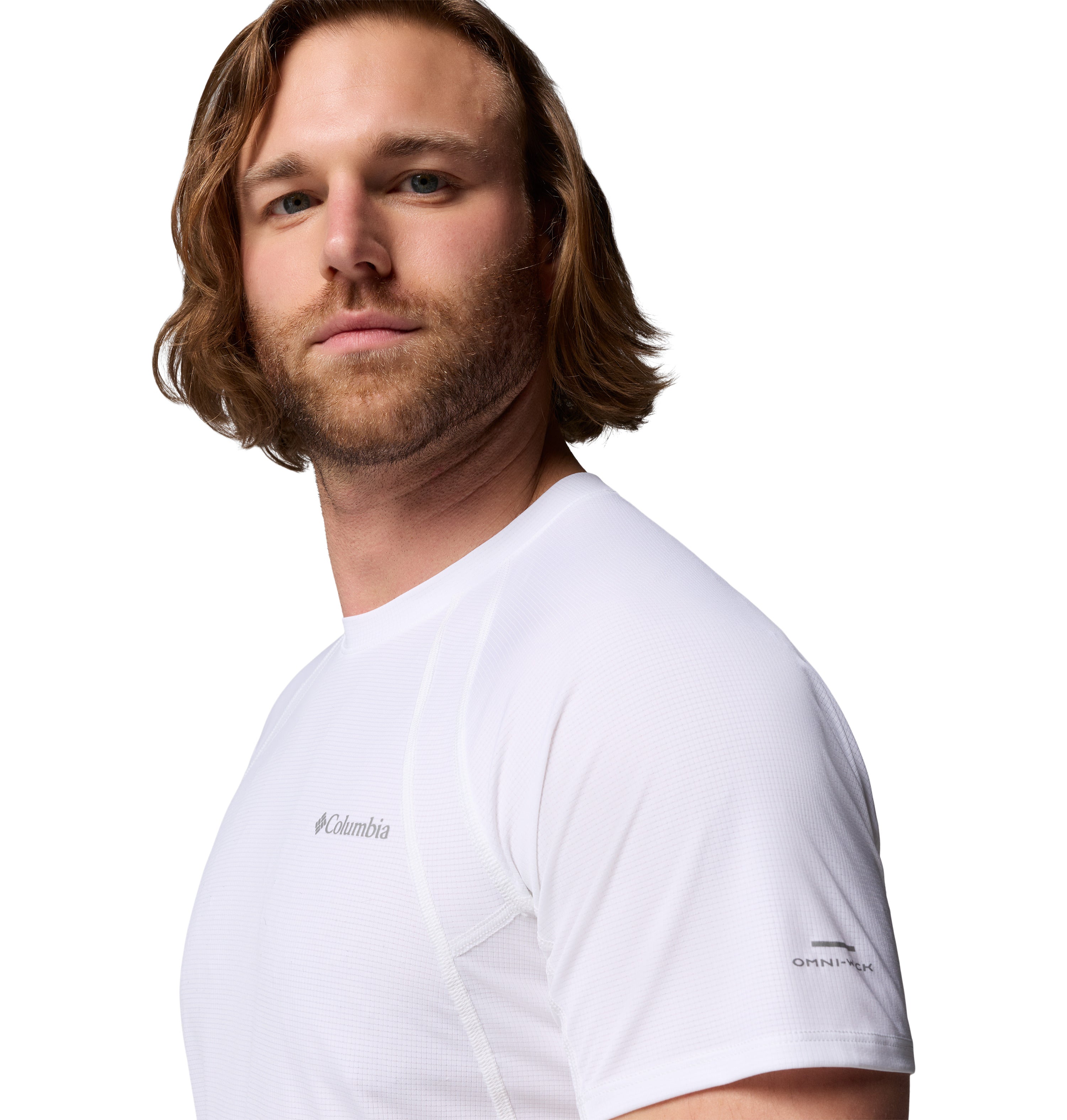 Playera manga corta para Hombre Columbia Stealth Spring SS Tee