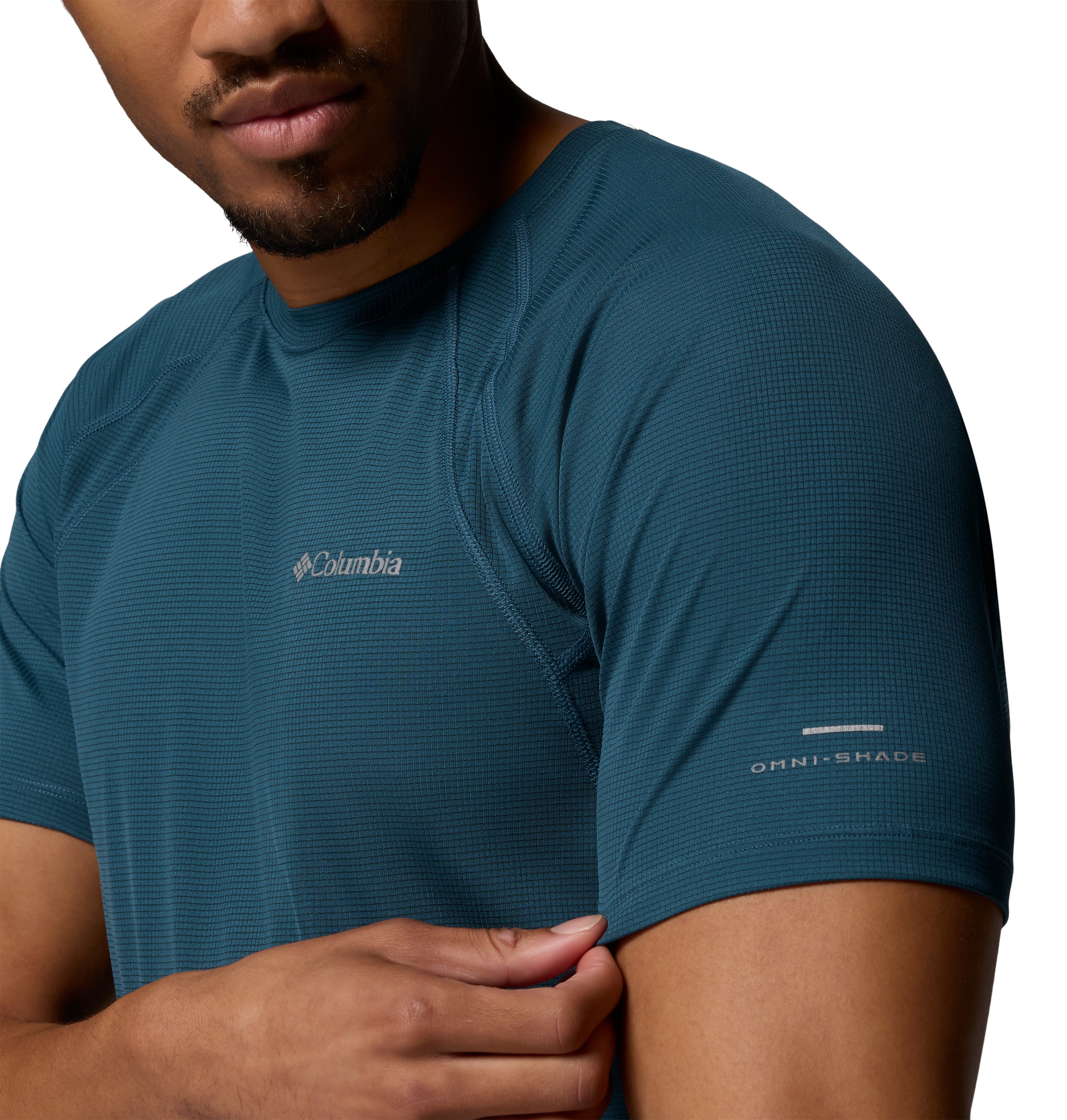 Playera manga corta para Hombre Columbia Stealth Spring SS Tee