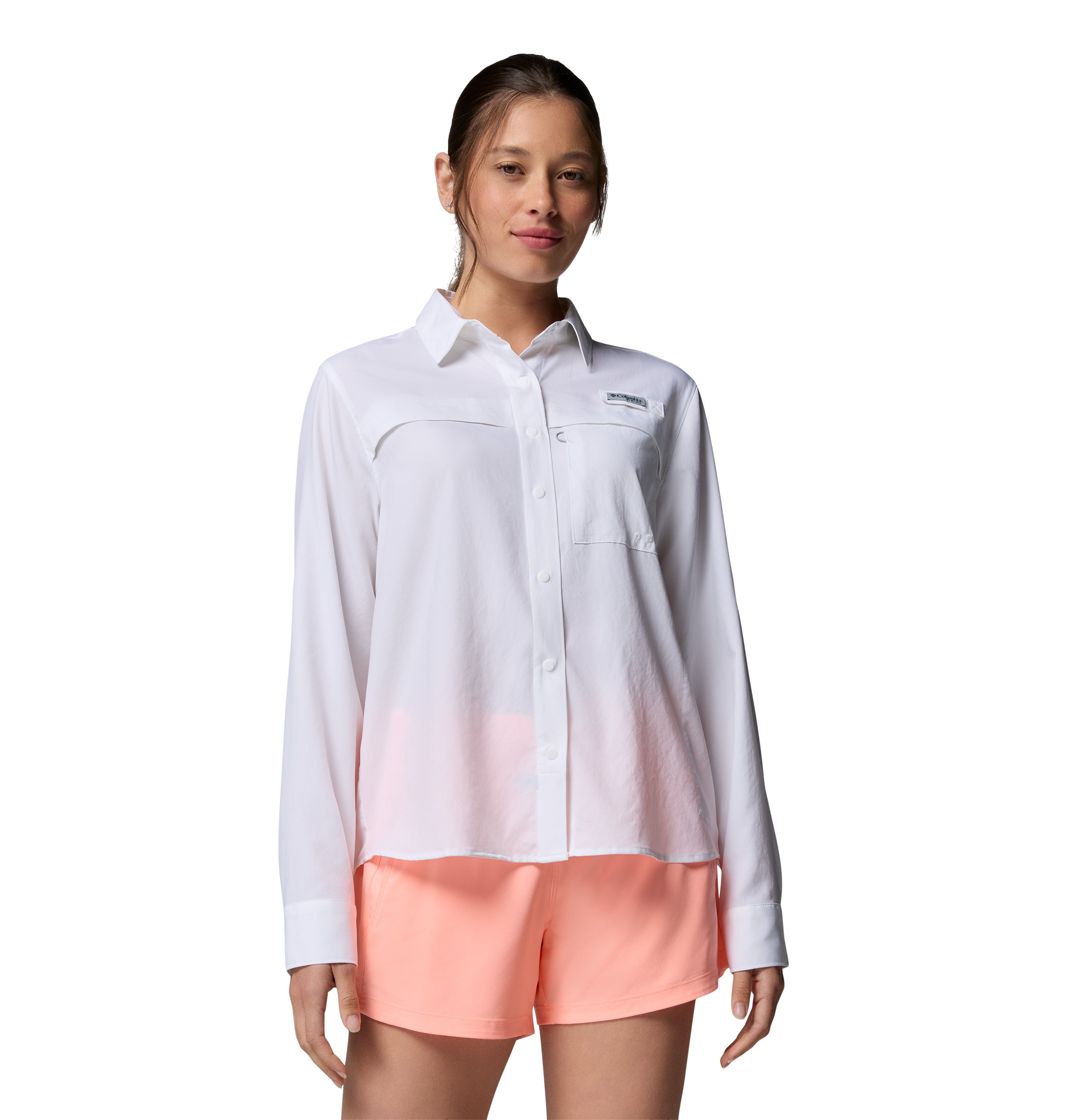 Camisa manga larga para Mujer Columbia PFG Castback Woven Long Sleeve