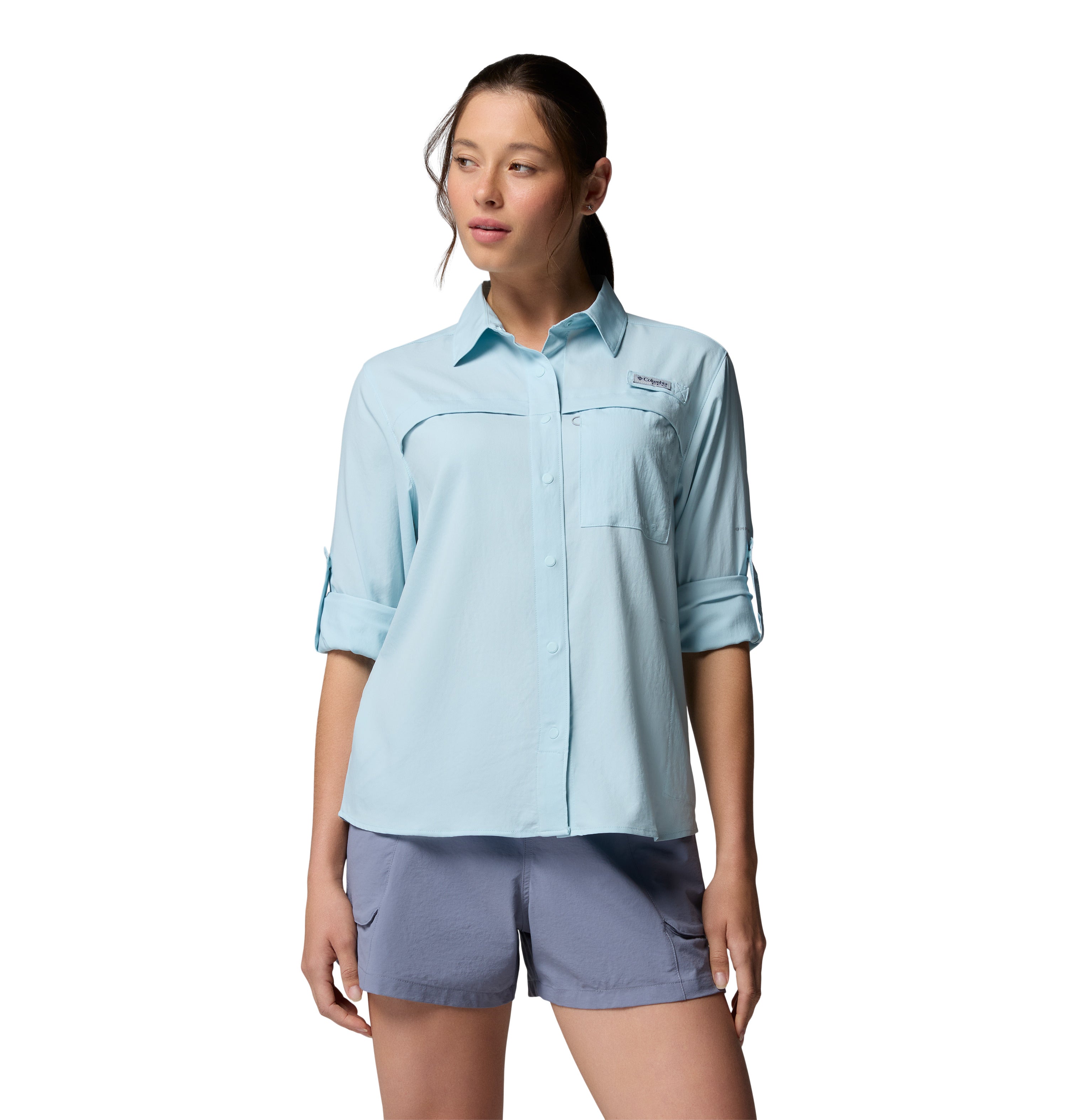Camisa manga larga para Mujer Columbia PFG Castback Woven Long Sleeve