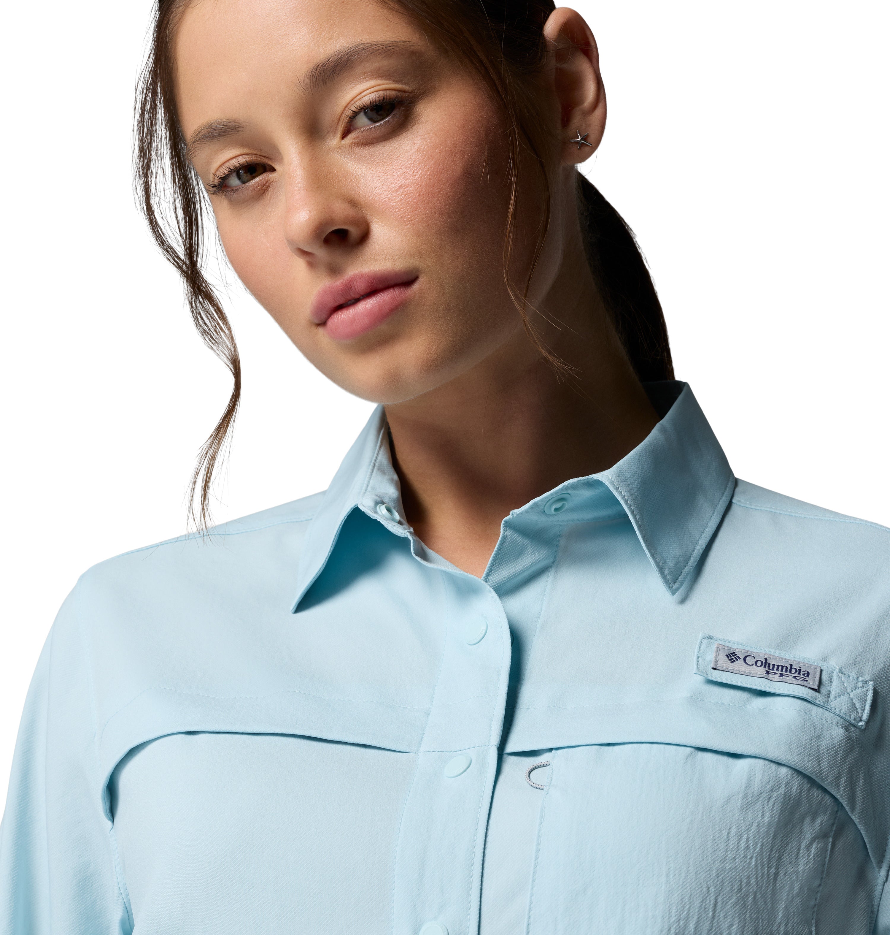 Camisa manga larga para Mujer Columbia PFG Castback Woven Long Sleeve