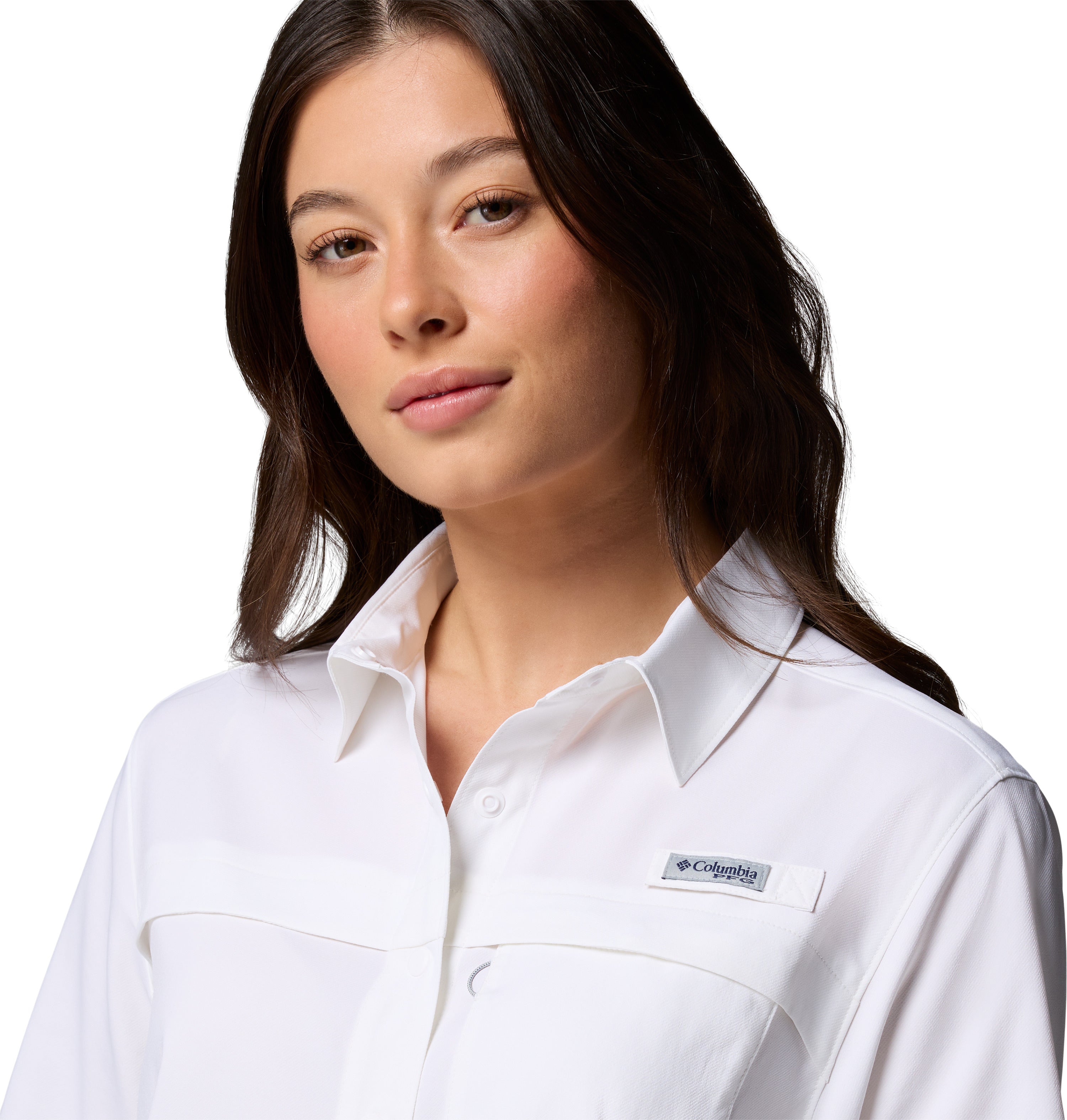 Camisa manga corta para Mujer Columbia PFG Castback Woven Short Sleeve