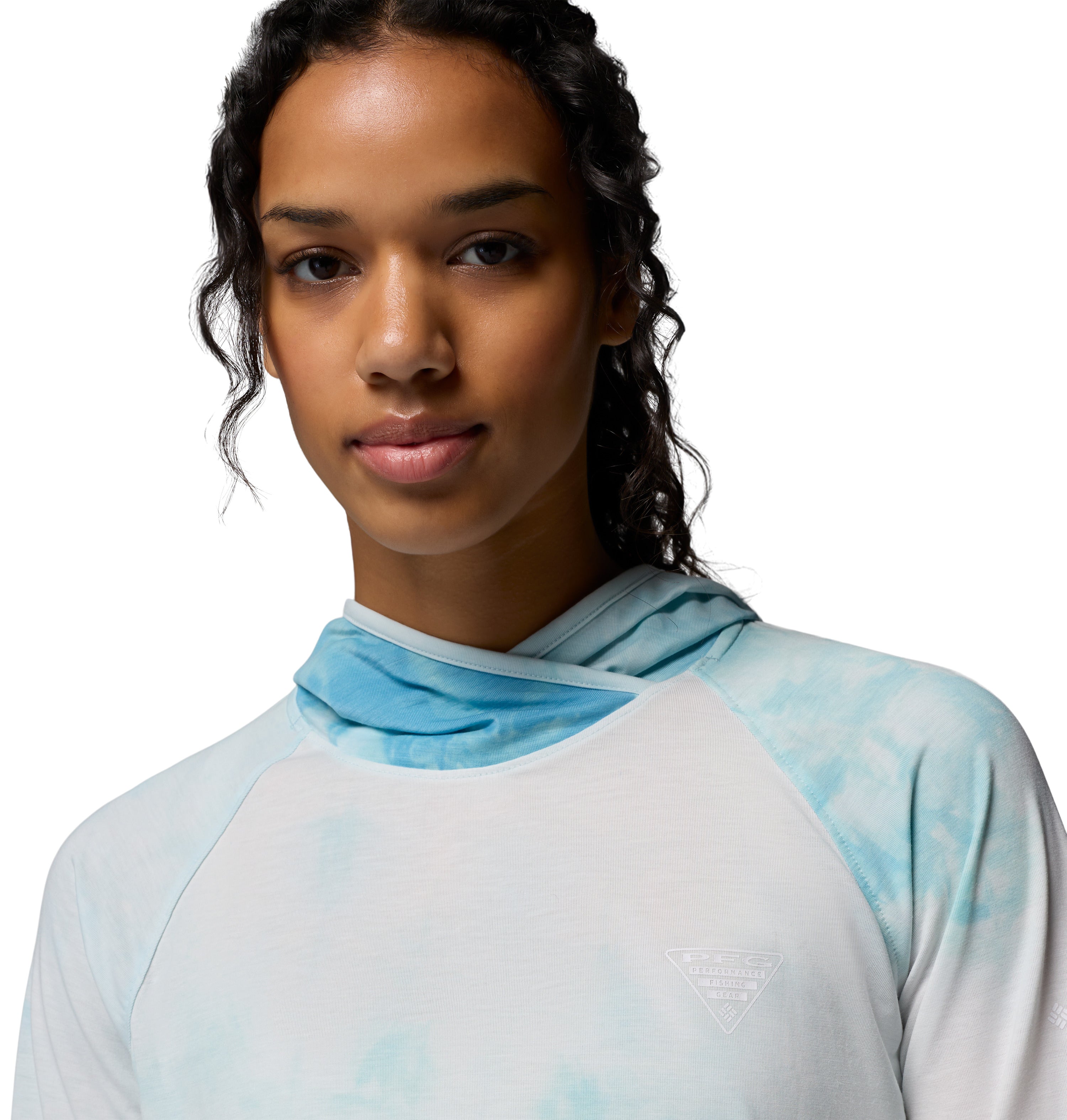 Playera para Mujer Columbia PFG Uncharted II Cloud Hoodie