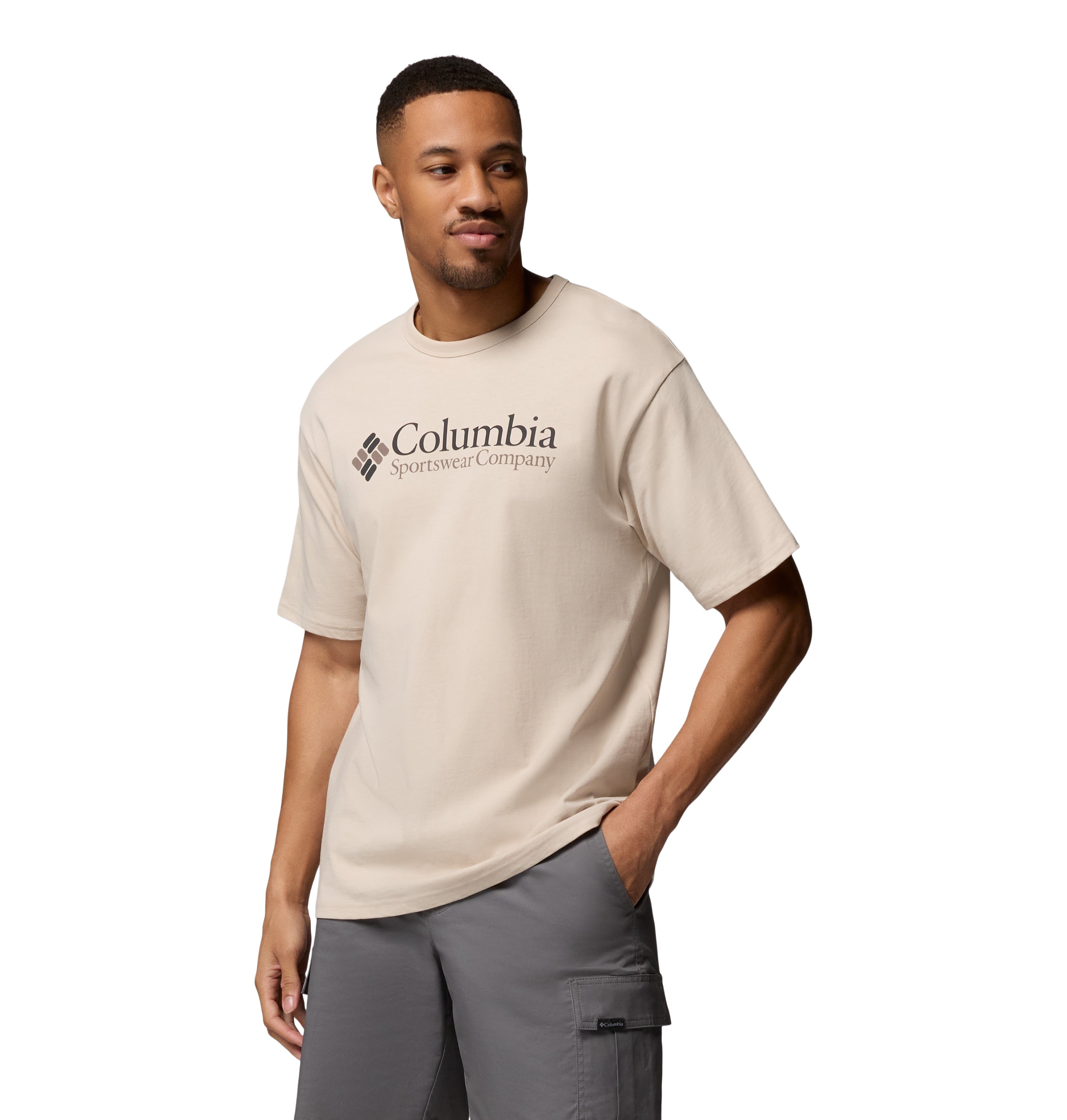 Playera para Hombre Columbia CSC Heavyweight Logo Tee