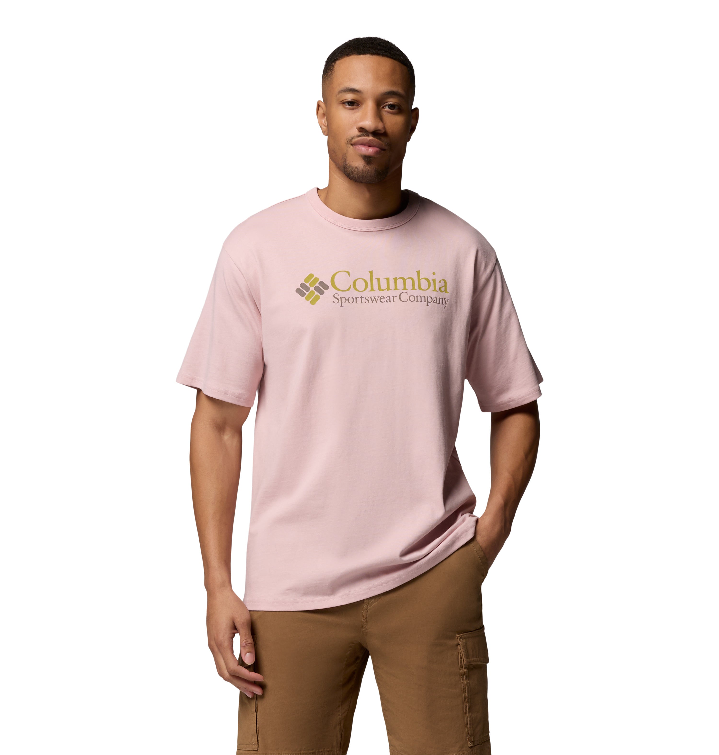 Playera para Hombre Columbia CSC Heavyweight Logo Tee