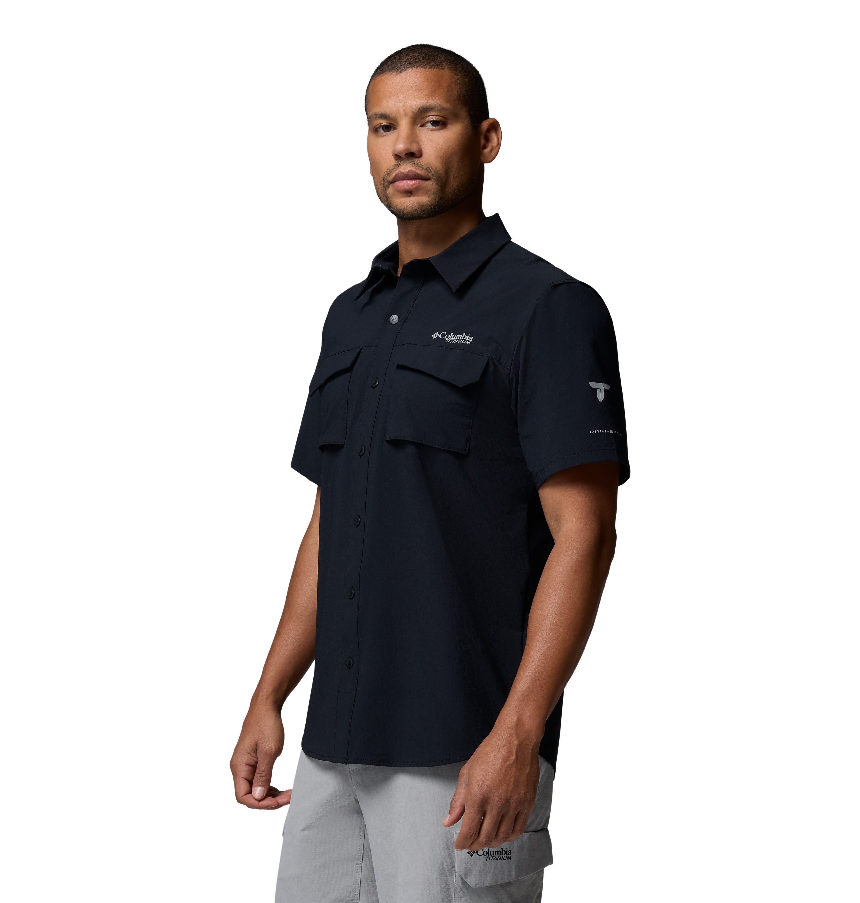 Camisa manga corta para Hombre Columbia Silver Ridge Elite SS Woven