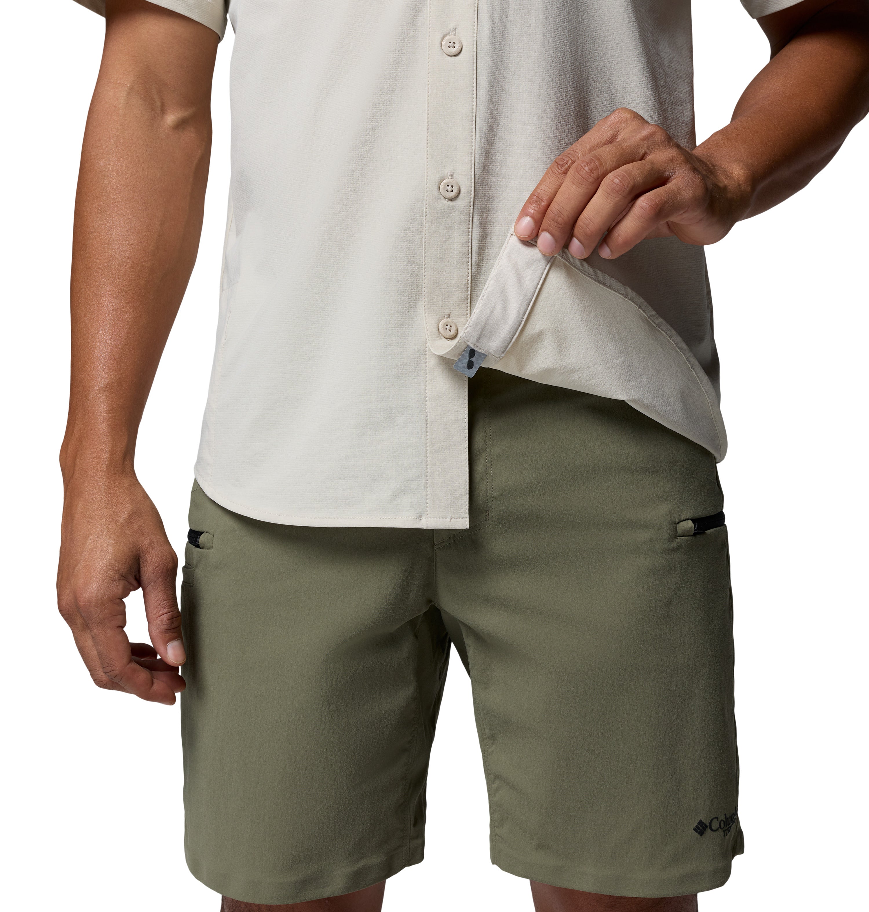 Camisa manga corta para Hombre Columbia Silver Ridge Elite SS Woven