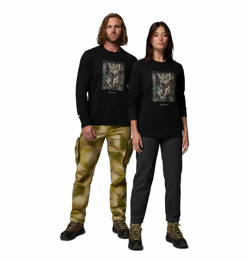 Playera Unisex manga larga Star Wars Endor Issue Long Sleeve