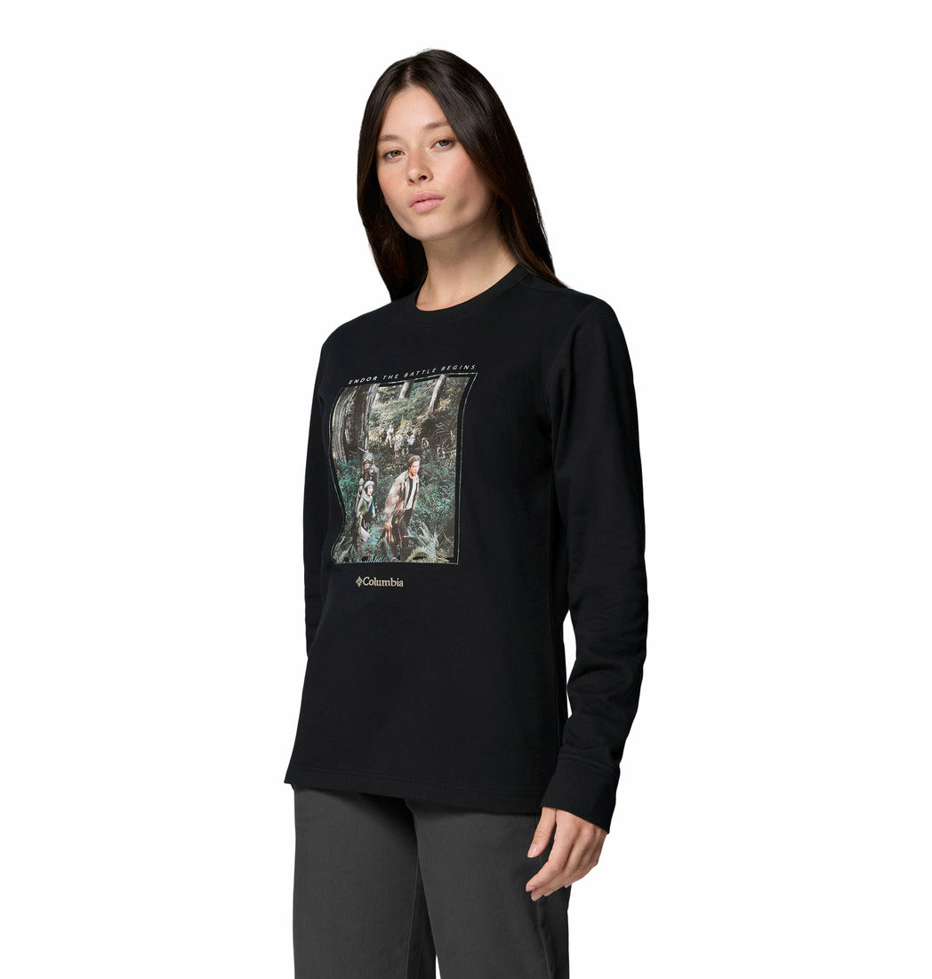 Playera Unisex manga larga Star Wars Endor Issue Long Sleeve