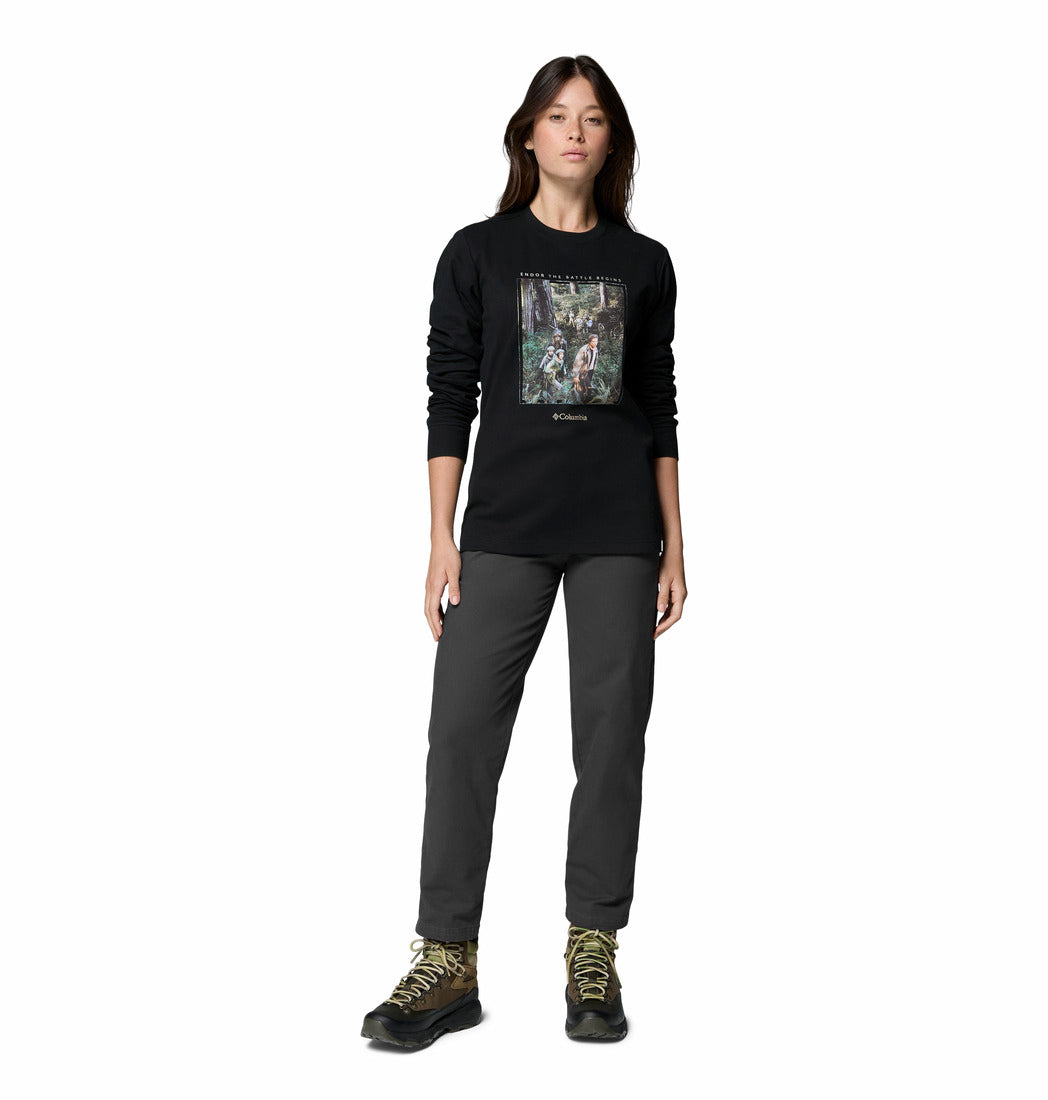 Playera Unisex manga larga Star Wars Endor Issue Long Sleeve