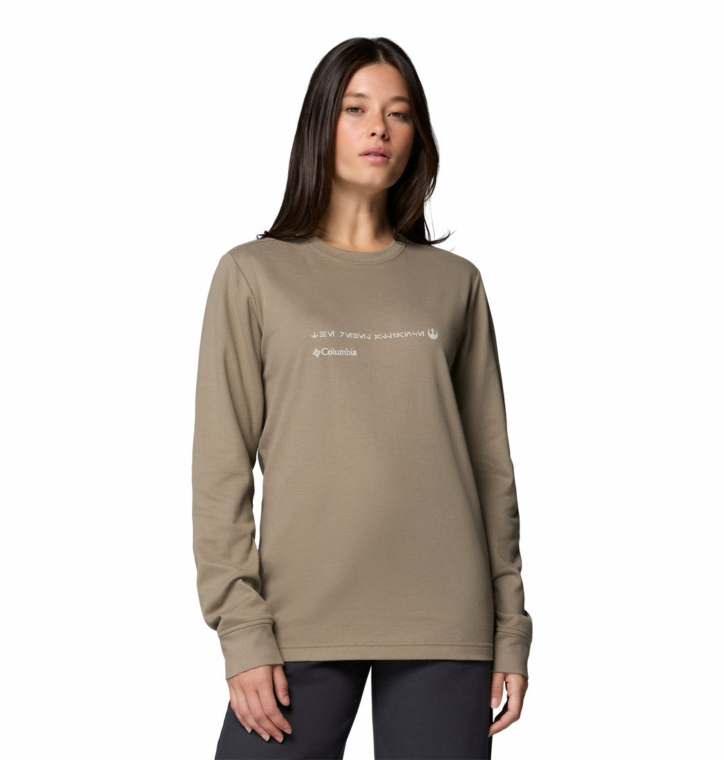 Playera Unisex manga larga Star Wars Endor Issue Long Sleeve
