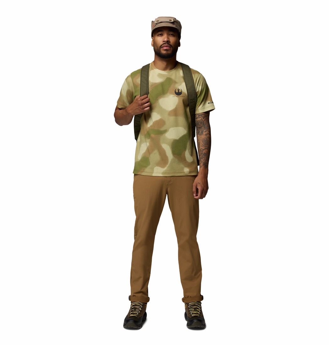 Playera Unisex manga corta Star Wars Endor Issue Camo Short Sleeve
