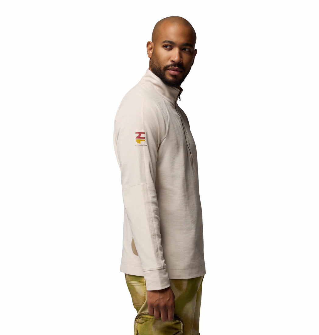Playera de manga larga de medio cierre Unisex Star Wars Endor Issue Half Zip