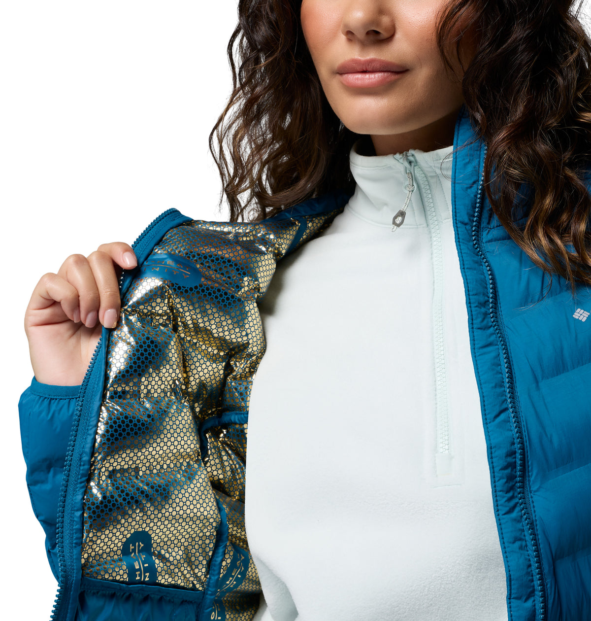 Chamarra Térmica para Mujer Columbia Terwilliger Trail Heat Seal Hdd Jacket