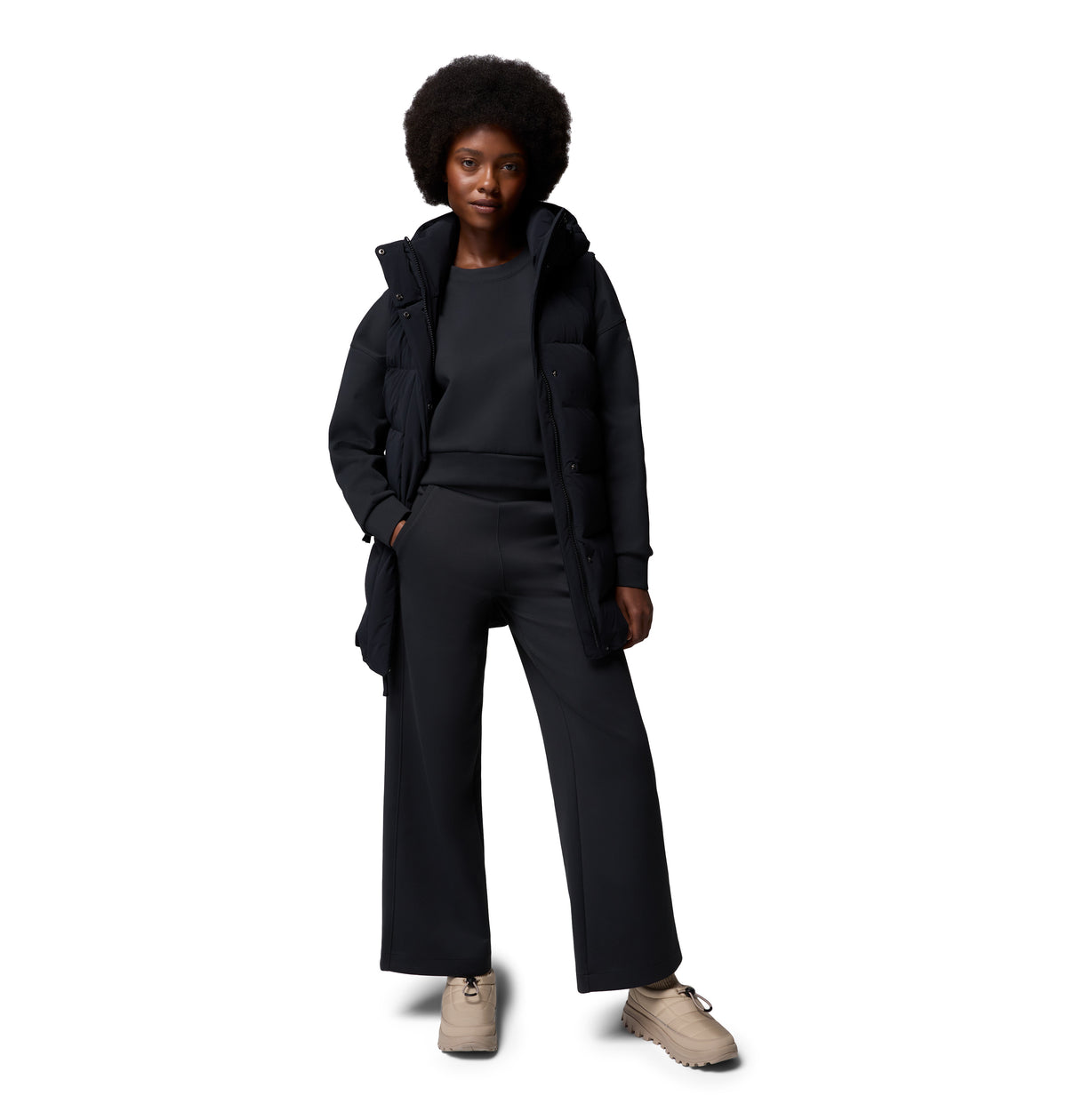 Chaleco Térmico para Mujer Columbia Amaze Puff Mid Hooded Vest