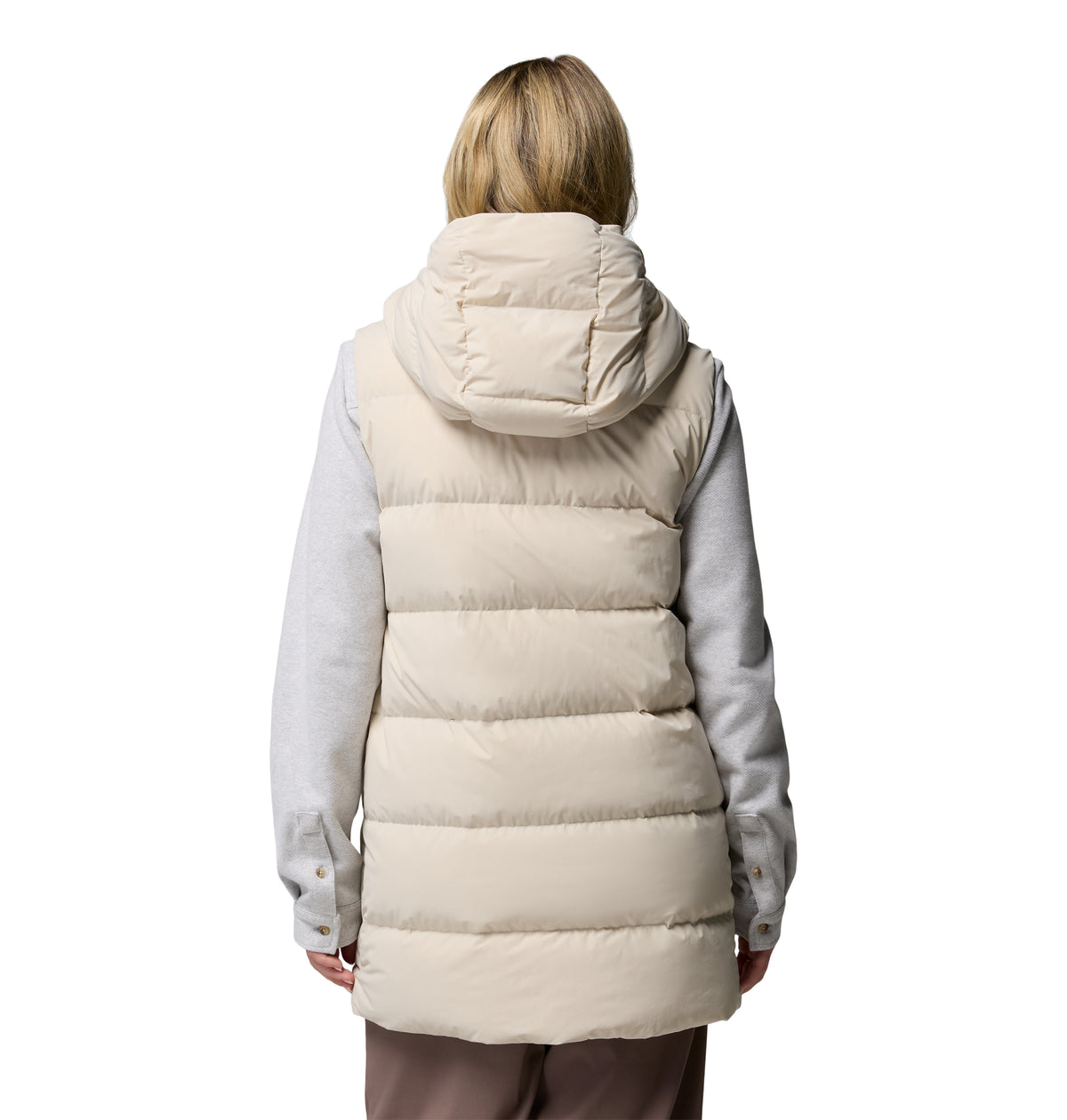 Chaleco Térmico para Mujer Columbia Amaze Puff Mid Hooded Vest