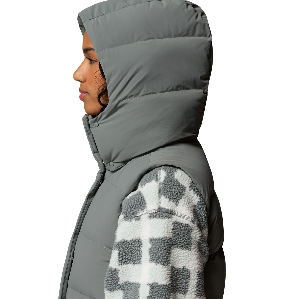 Chaleco Térmico para Mujer Columbia Amaze Puff Mid Hooded Vest