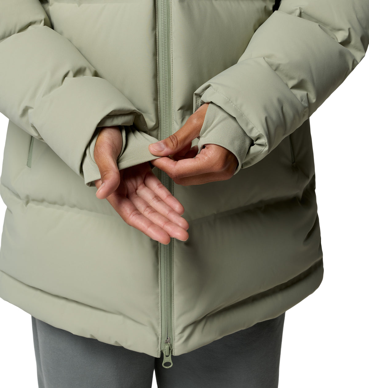 Chamarra para Mujer Columbia Amaze Puff Heat Seal Mid Hooded Jacket