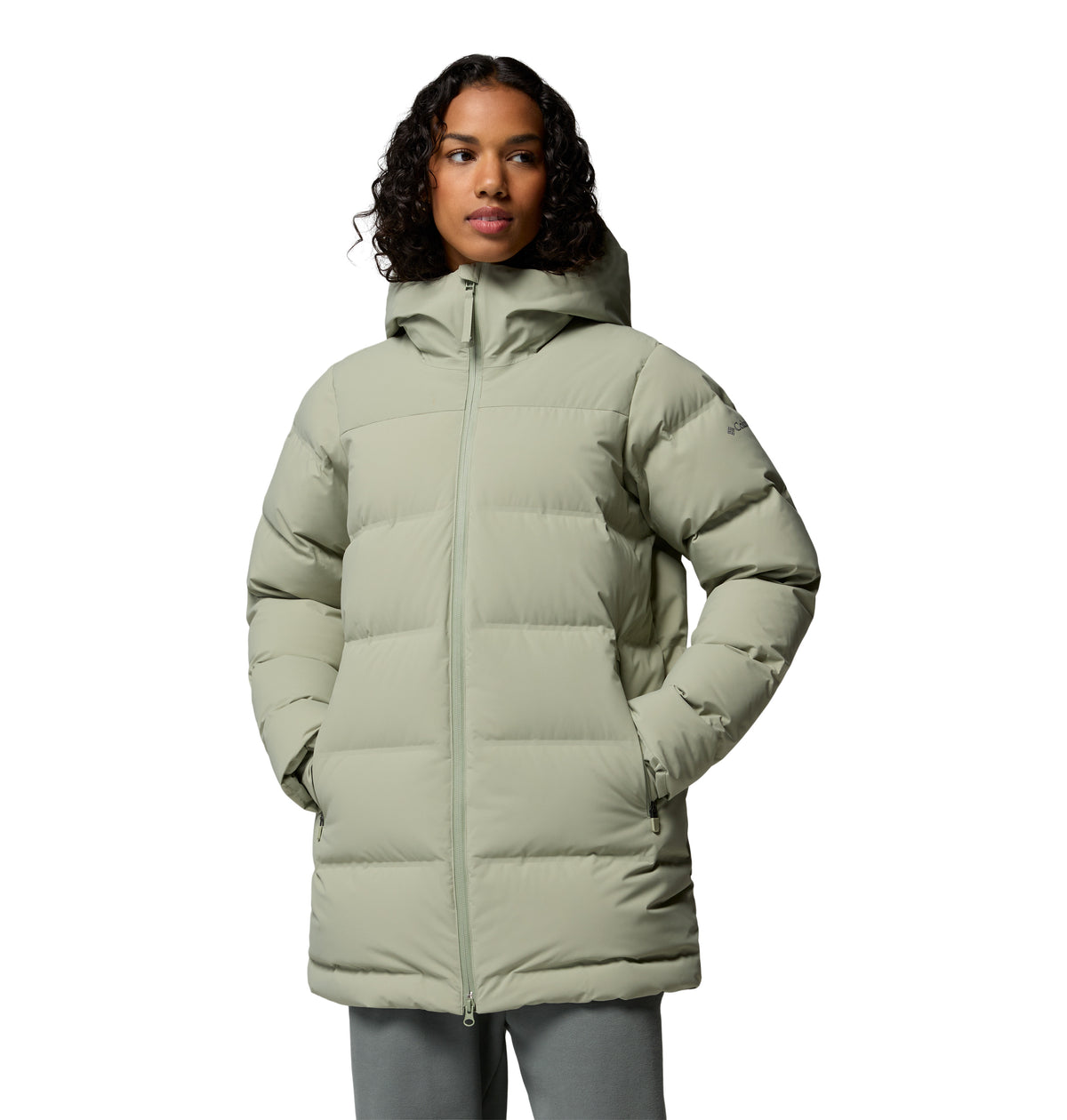 Chamarra para Mujer Columbia Amaze Puff Heat Seal Mid Hooded Jacket