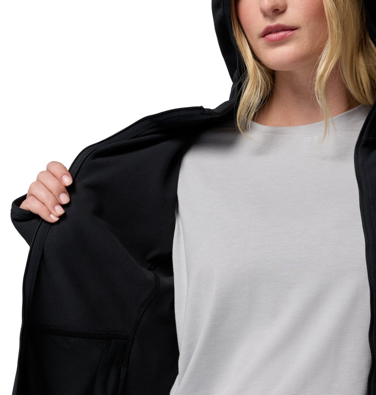 Chamarra de Fleece para Mujer Columbia Star Valley Hooded Full Zip