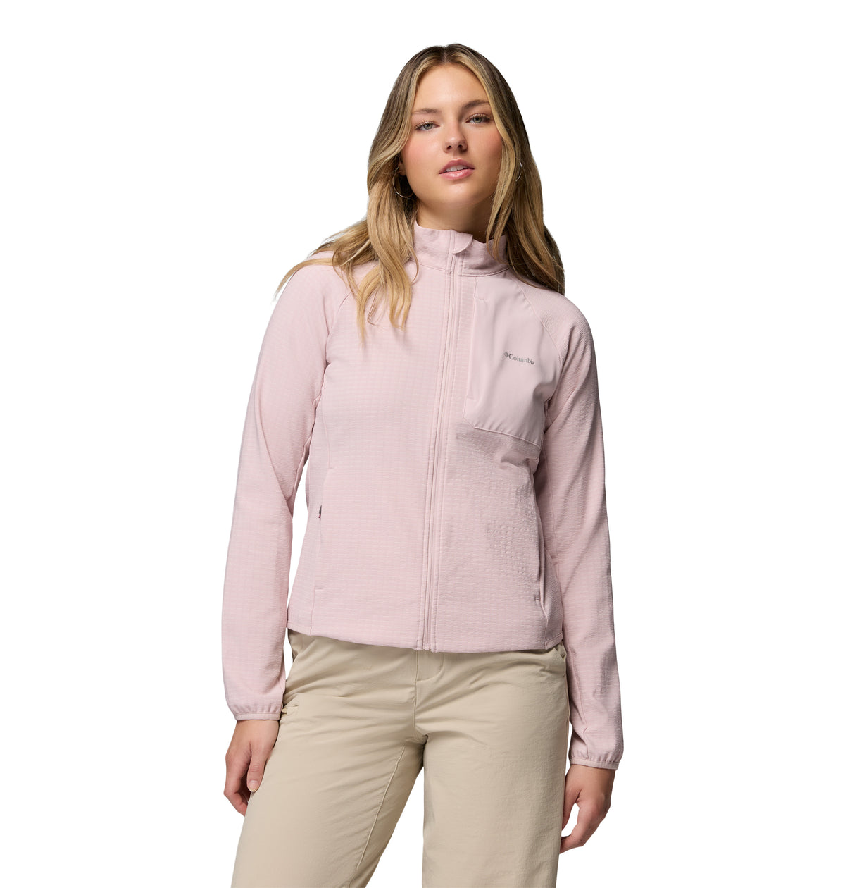 Chamarra de Trail Running para Mujer Columbia Superior Summit Grid Full Zip