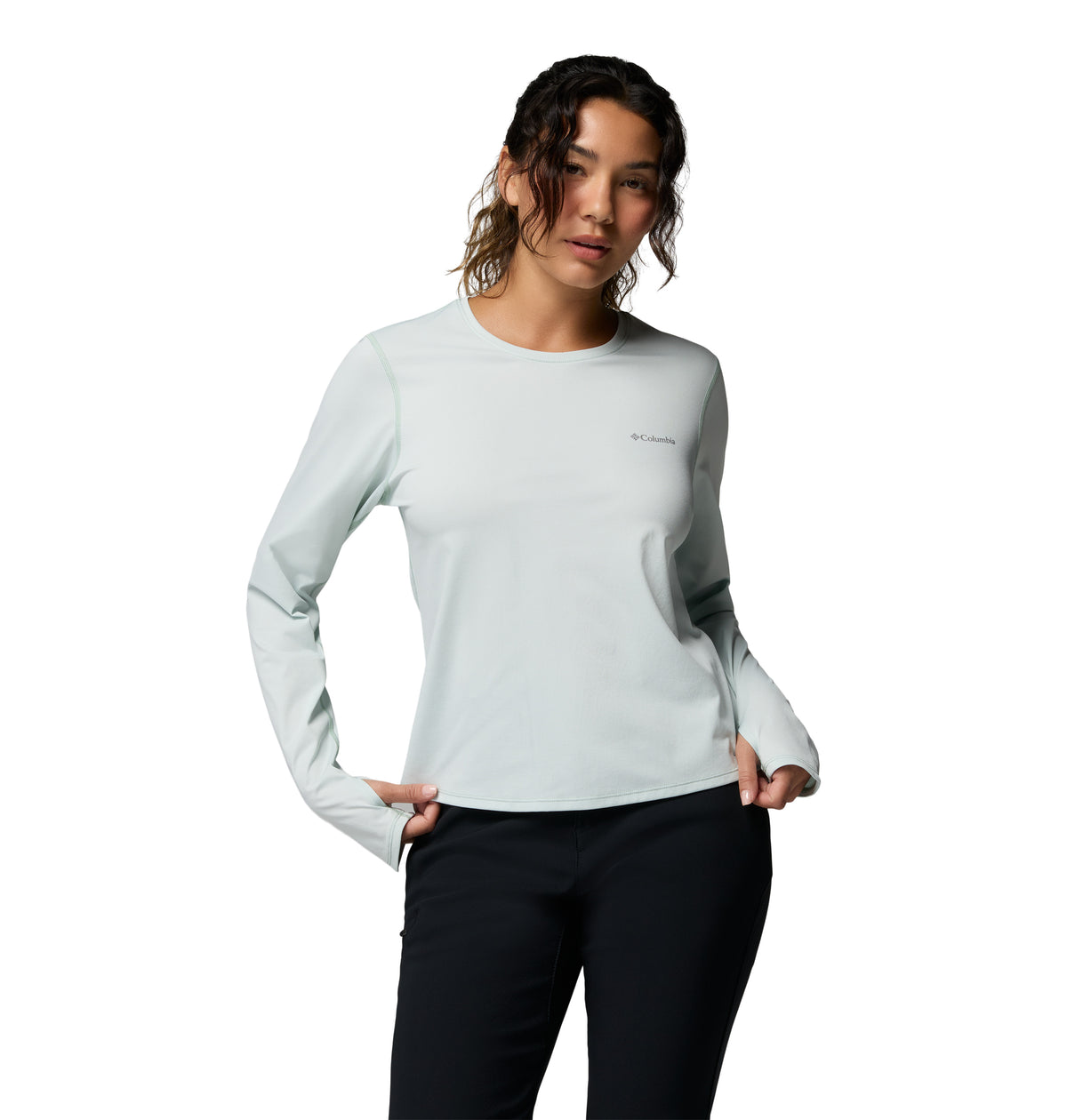Playera de Trail Running para Mujer Columbia Seeker Legend Long Sleeve II