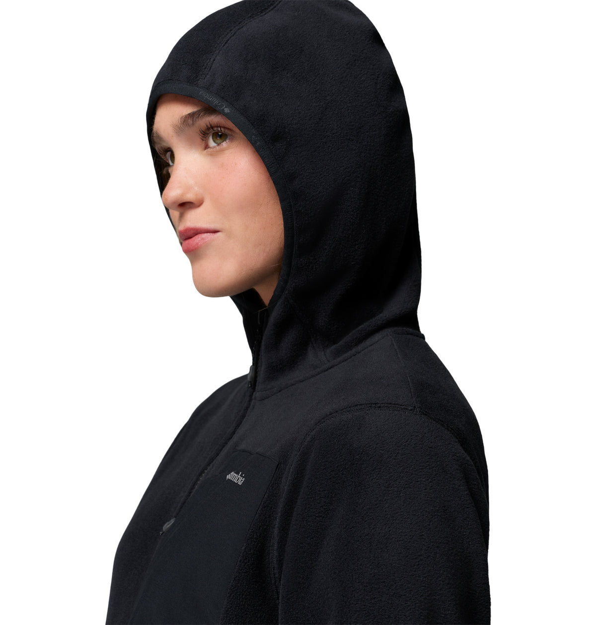 Chamarra de Fleece para Mujer Columbia Pacific Arch 200 Hooded Full Zip Fleece
