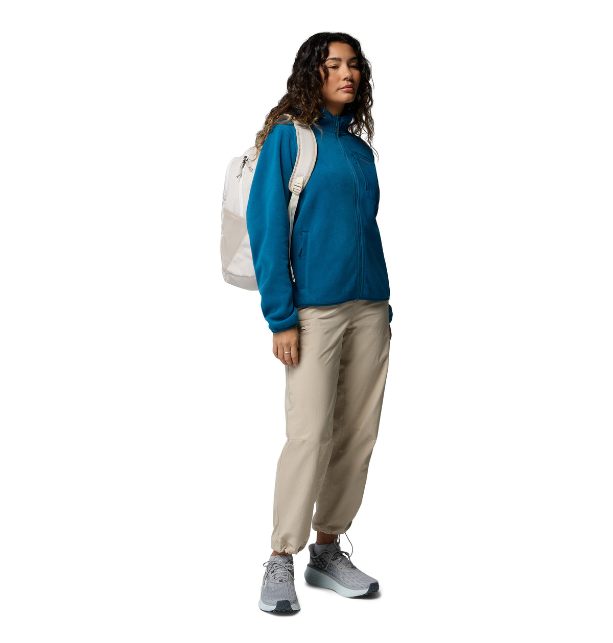 Chamarra de Fleece para Mujer Columbia Pacific Arch 200 Hooded Full Zip Fleece