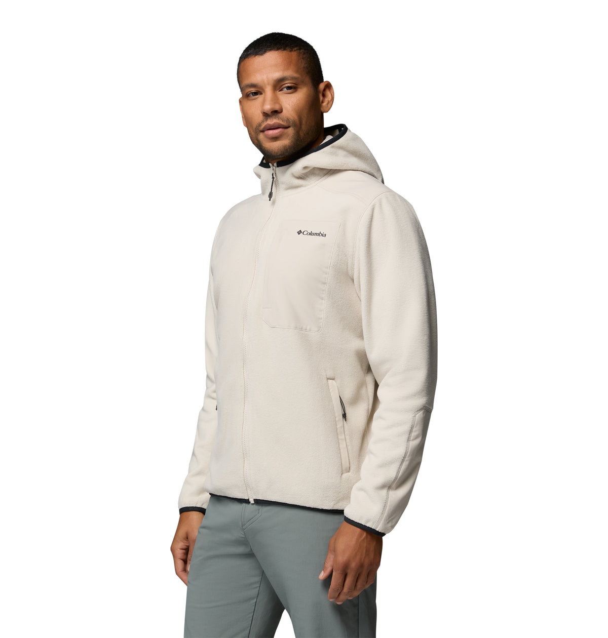 Chamarra de Fleece para Hombre Columbia Pacific Arch 200 Hooded FZ Fleece