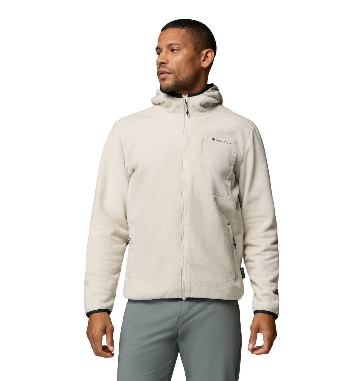 Chamarra de Fleece para Hombre Columbia Pacific Arch 200 Hooded FZ Fleece