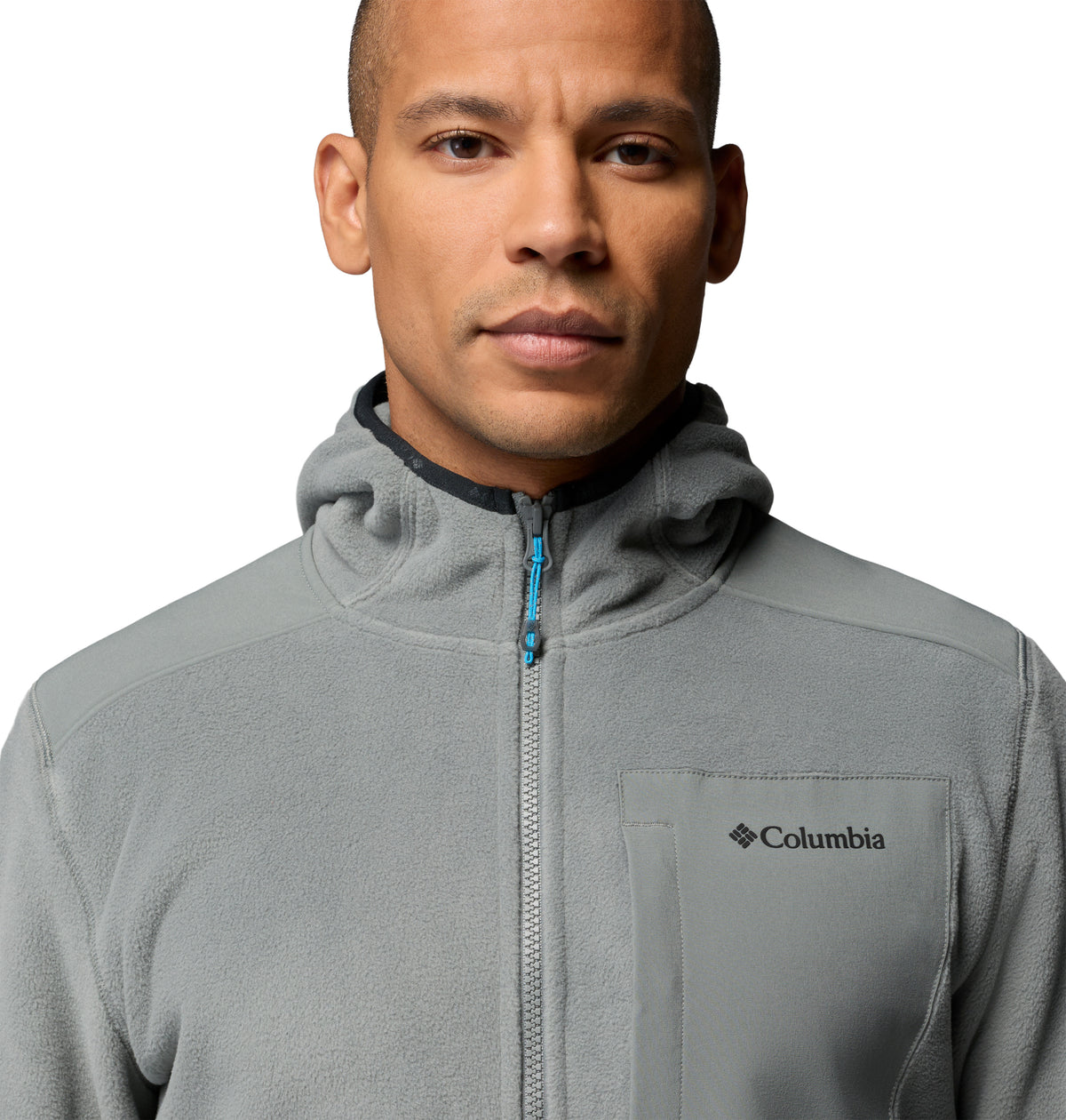 Chamarra de Fleece para Hombre Columbia Pacific Arch 200 Hooded FZ Fleece