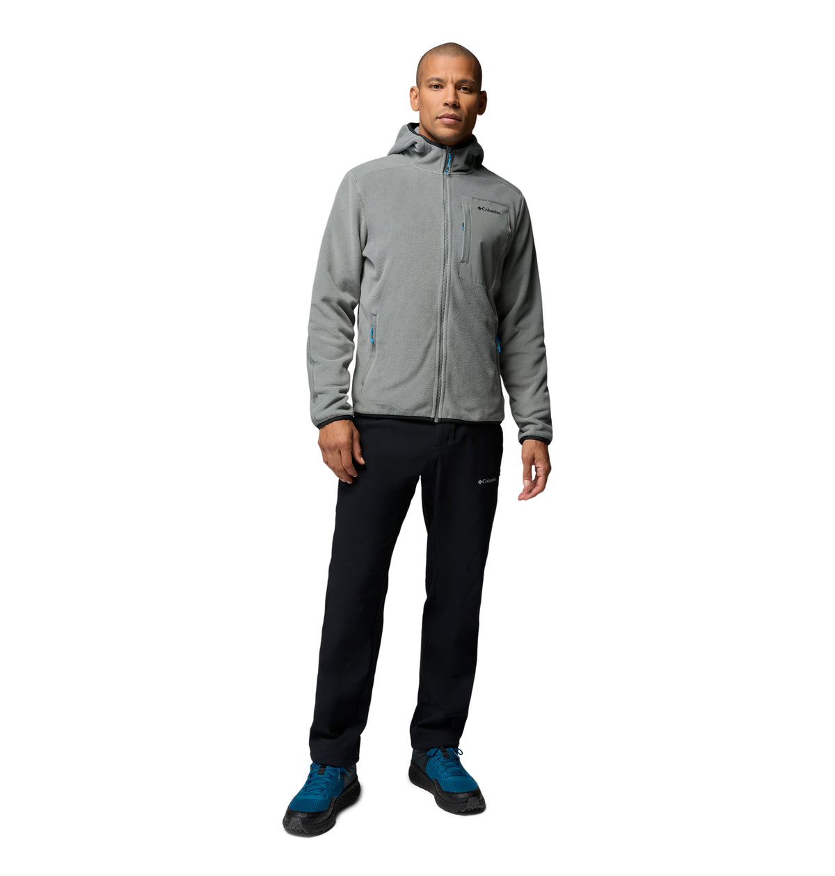 Chamarra de Fleece para Hombre Columbia Pacific Arch 200 Hooded FZ Fleece