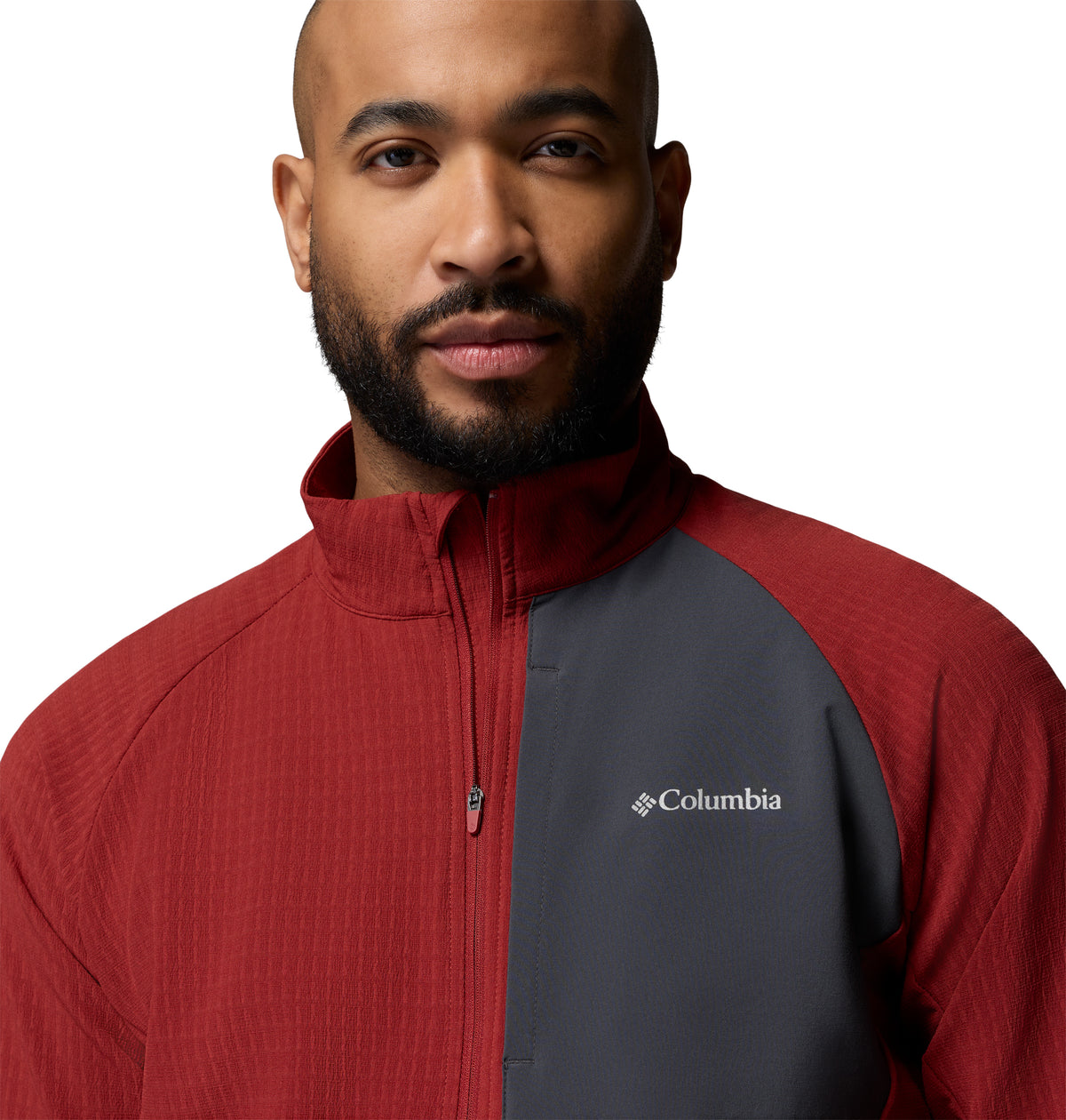 Chamarra de Trail Running para Hombre Columbia Superior Summit Grid Full Zip M