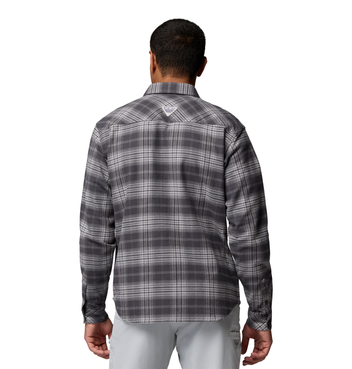 Camisa de Pesca de Franela PFG para Hombre Columbia PFG Topwater Tech Flannel