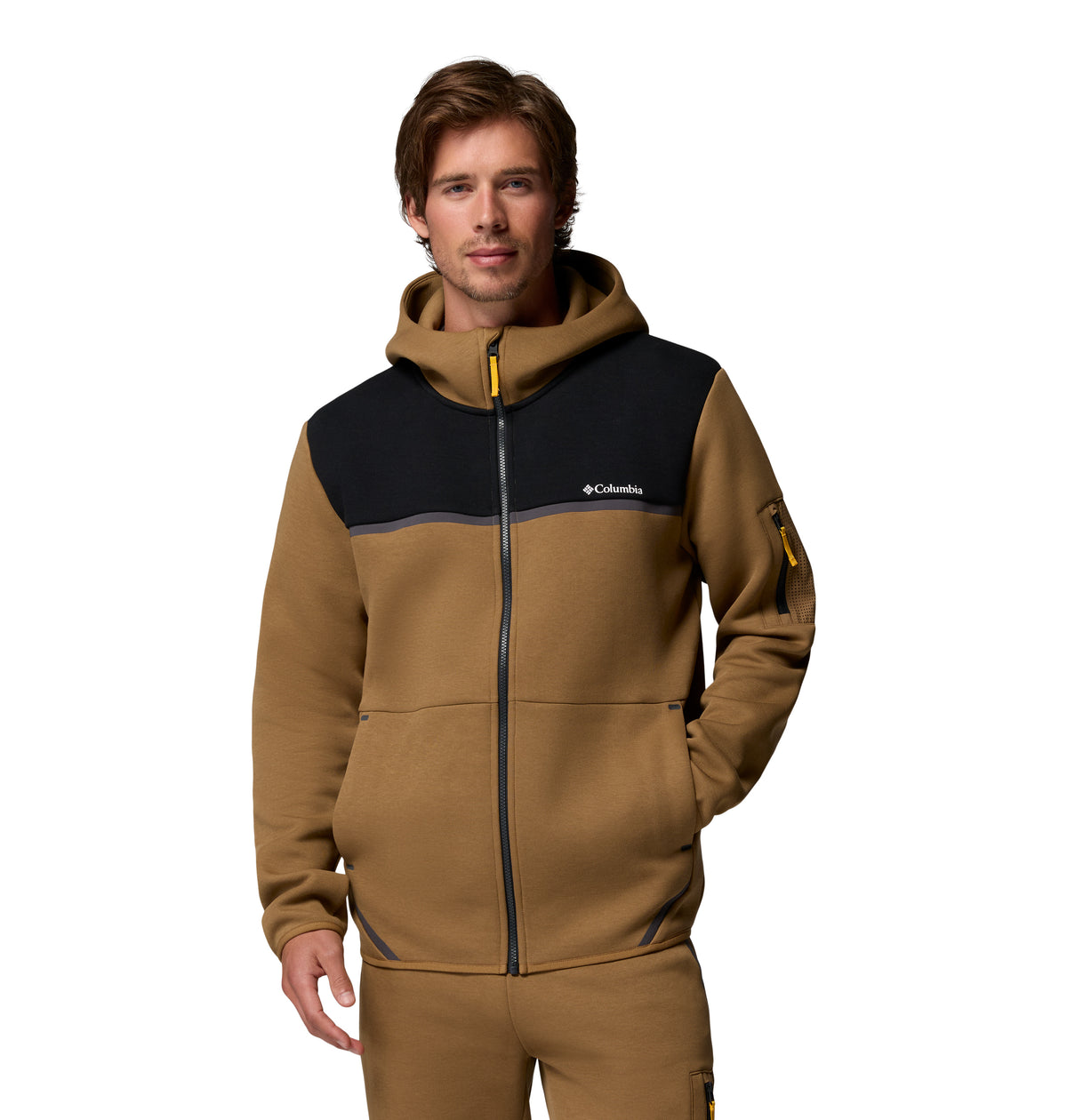Chamarra de Fleece para Hombre Columbia Agate Rock Hoodie