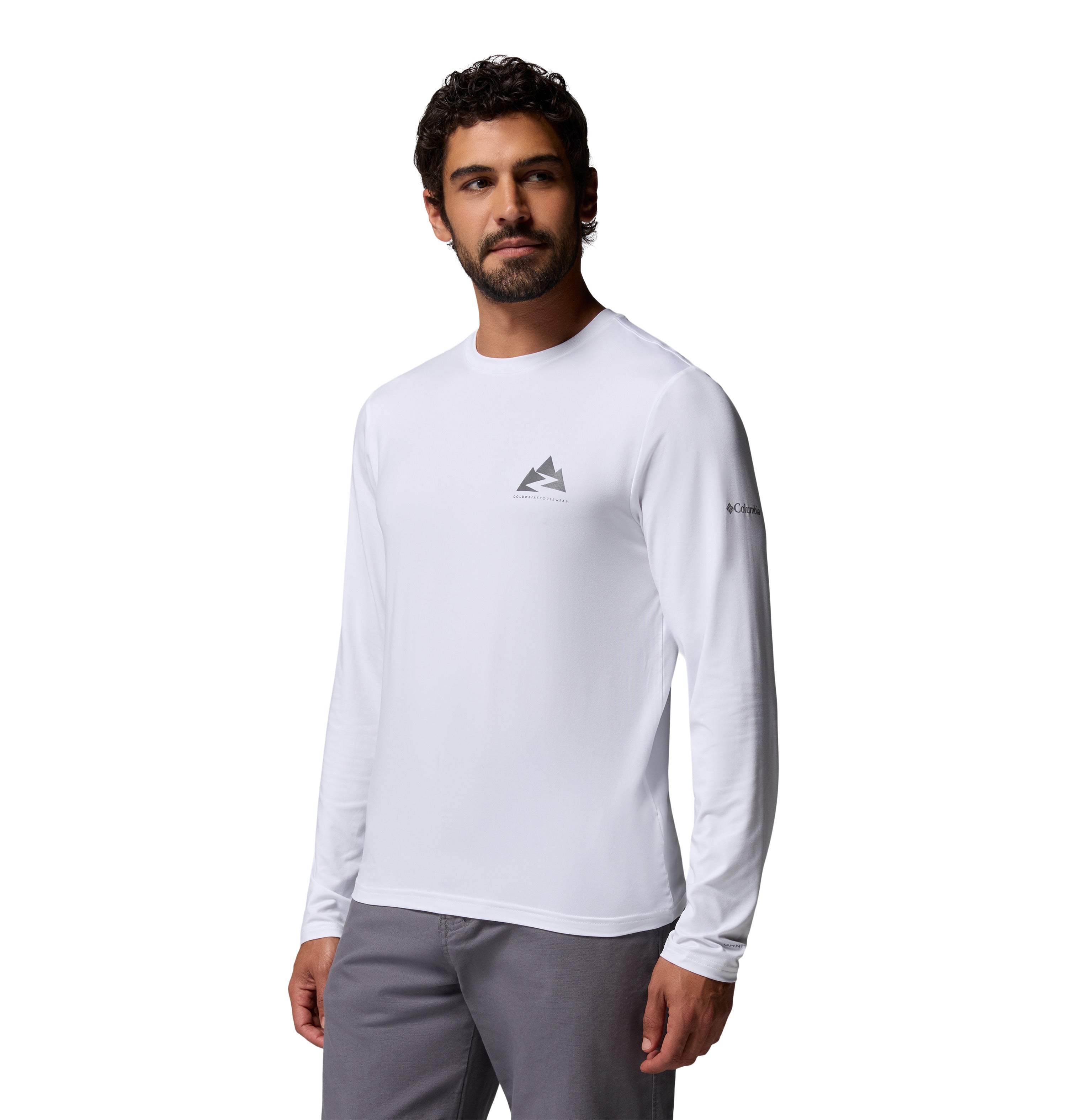 Playera de Manga Larga para Hombre Columbia Parsons Point LS Graphic Tee