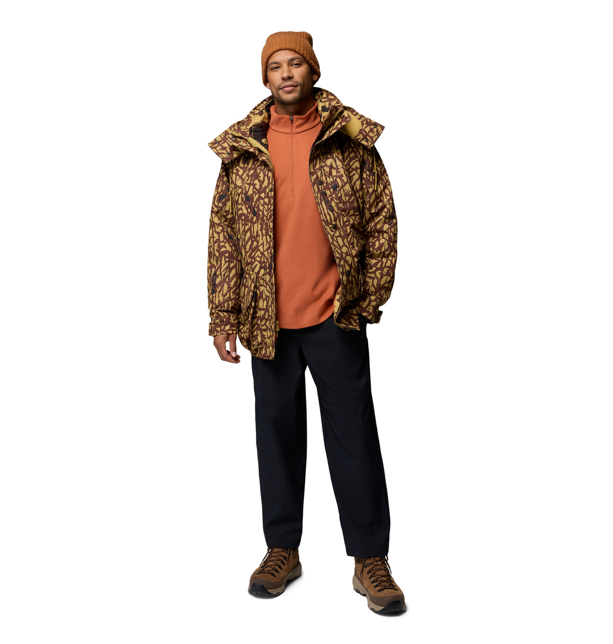 Chamarra Parka Impermeable para Hombre Columbia Sauvie Sky Quad Parka IC Jacket