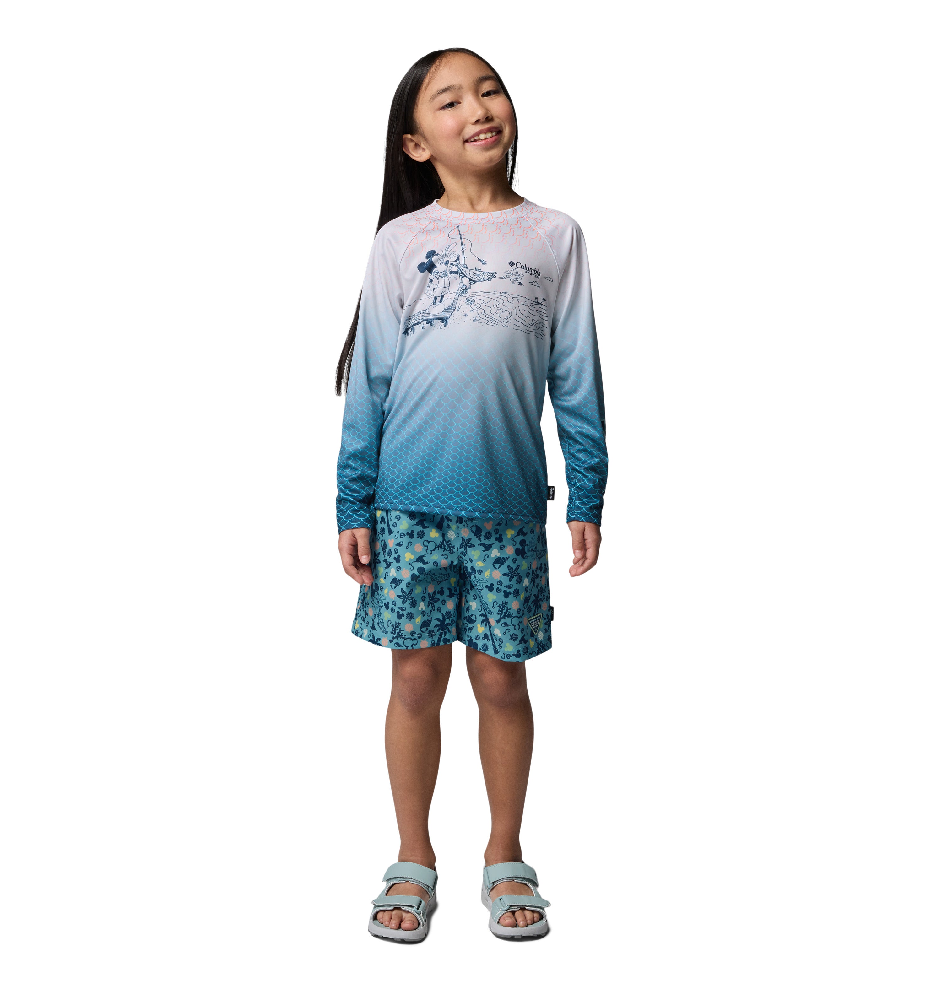 Short para Niños Columbia Y PFG Disney Rambler Short