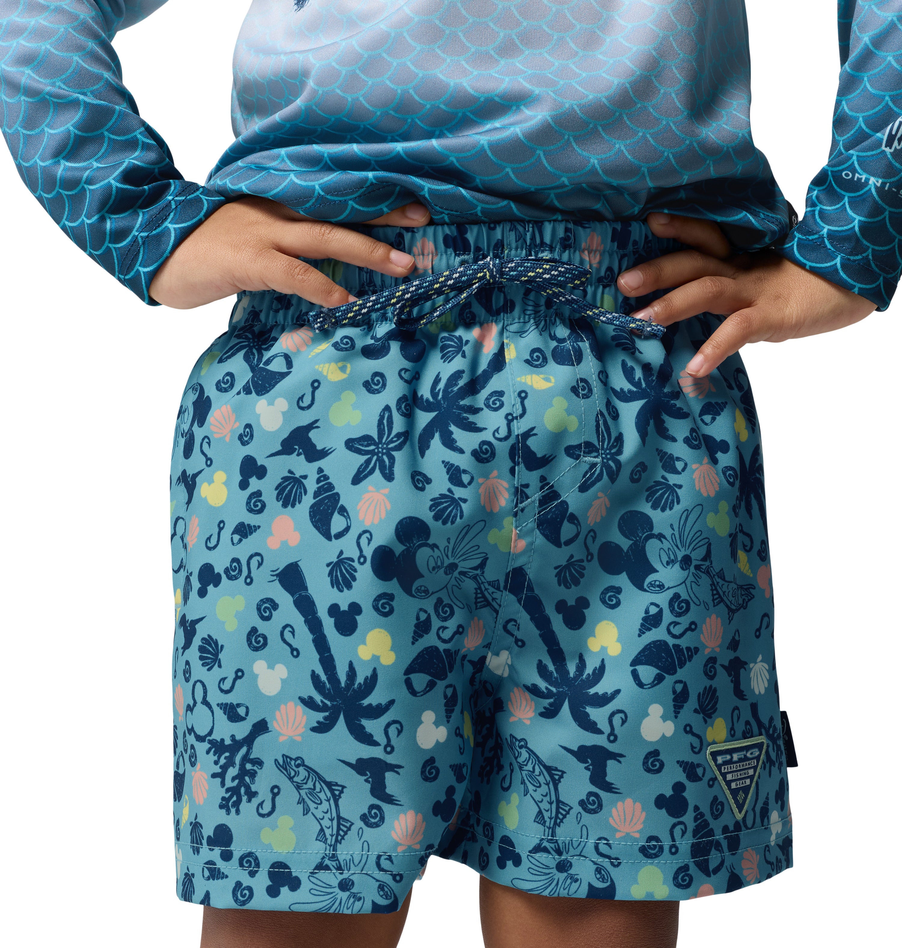 Short para Niños Pequeños Columbia Y PFG Disney Rambler Short - Tot