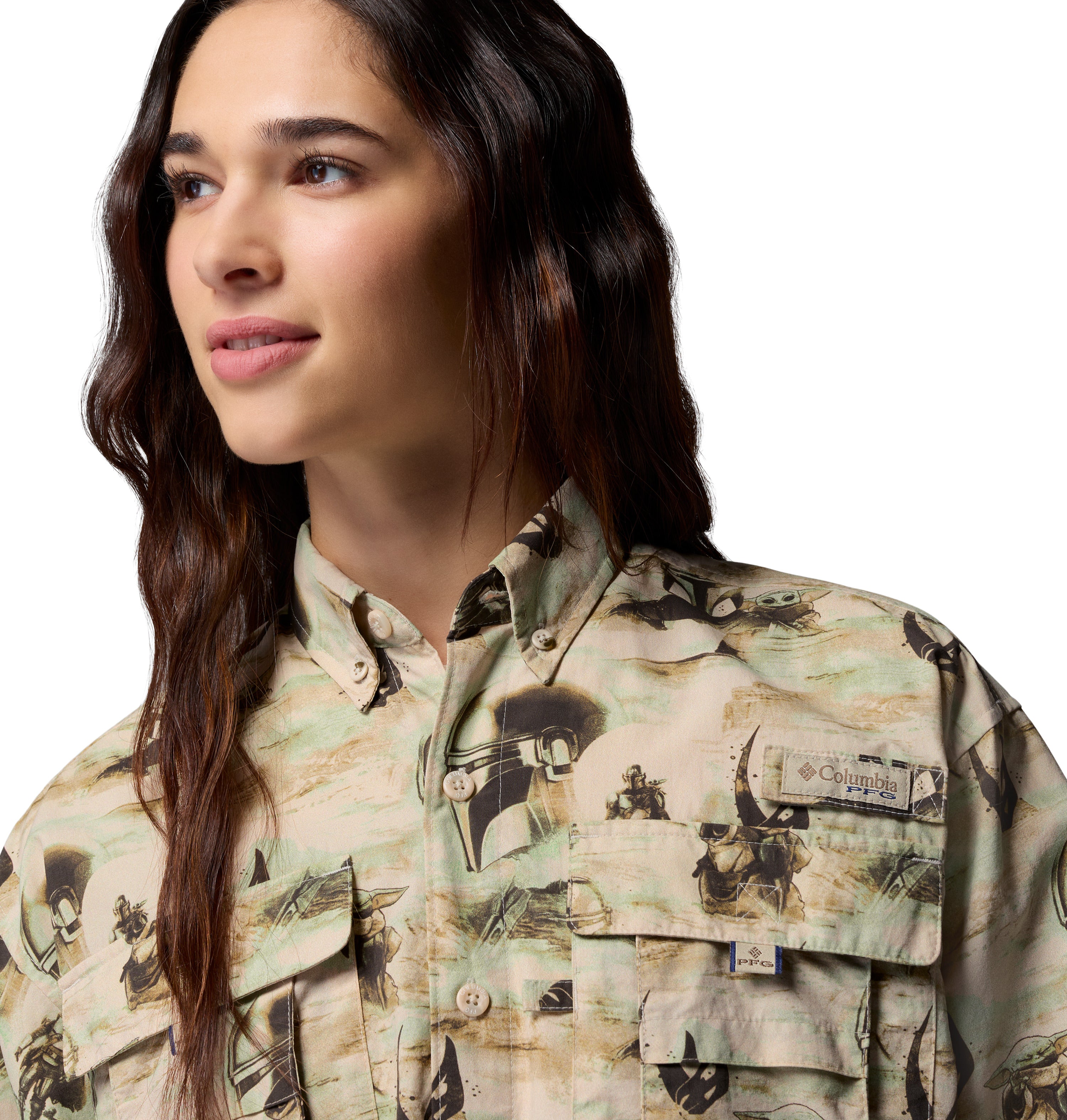 Camisa Unisex Columbia Star Wars M The Mandalorian & Grogu Bahama