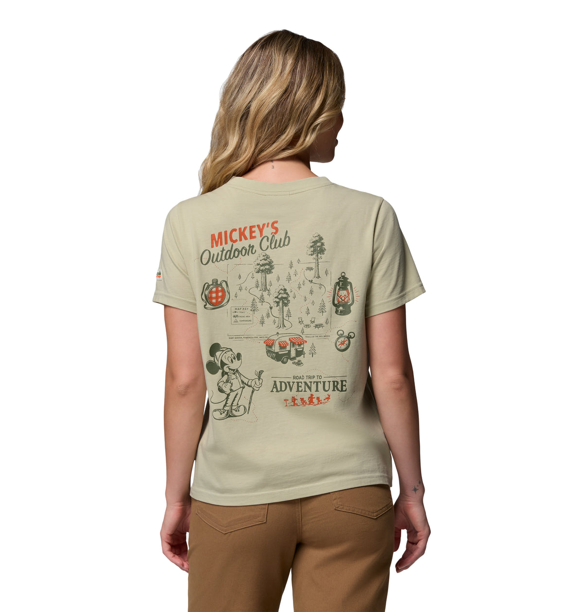 Playera para Mujer Columbia W CSC x Disney Graphic Tee