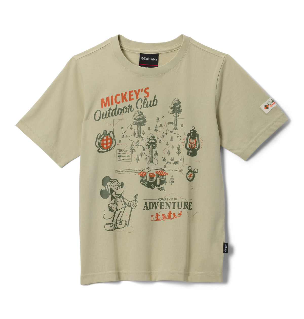 Playera para Niños Columbia Y CSC x Disney Graphic Tee