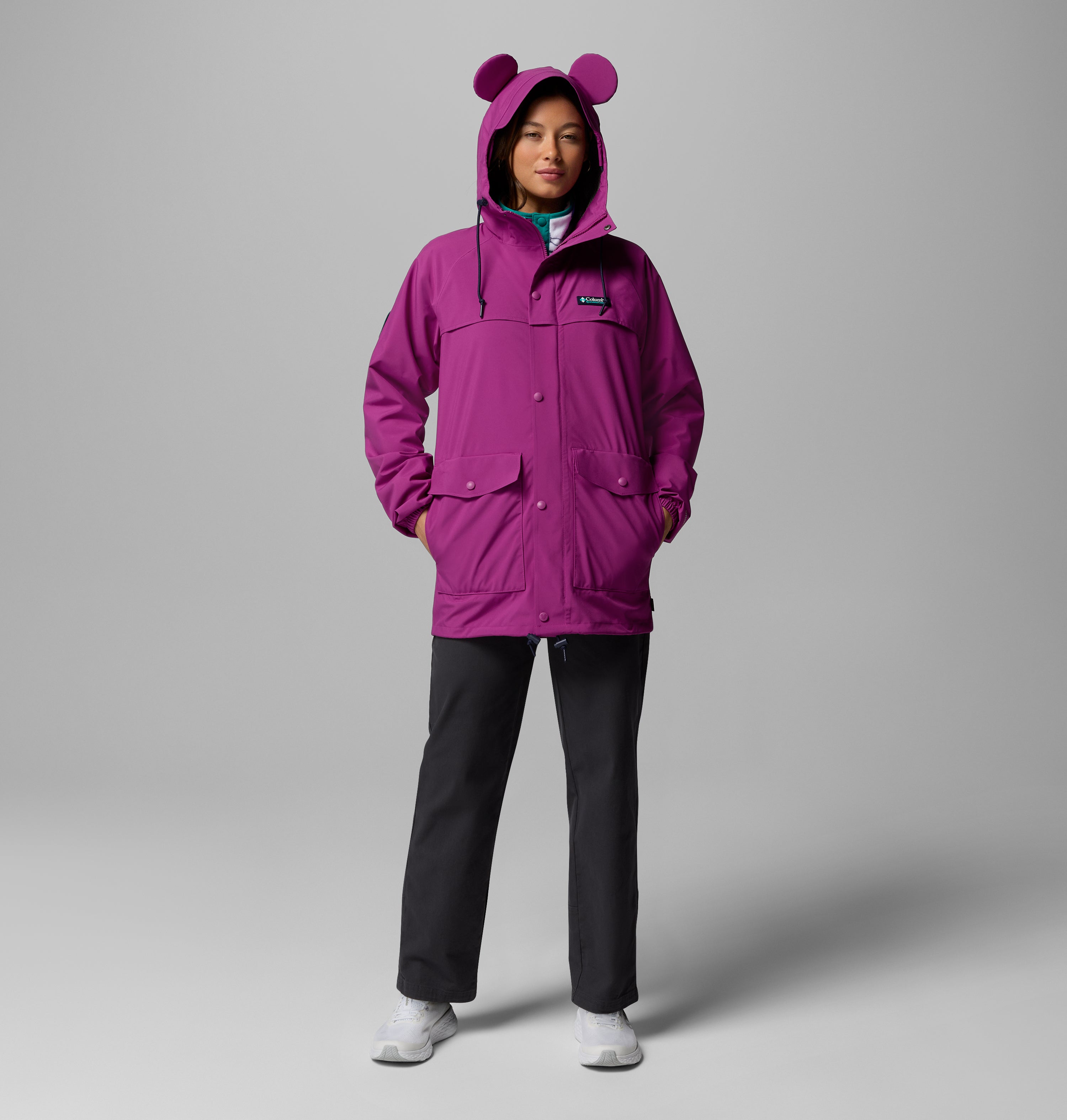 Chamarra Impermeable Unisex Mickey Ibex | Disney x Columbia MX
