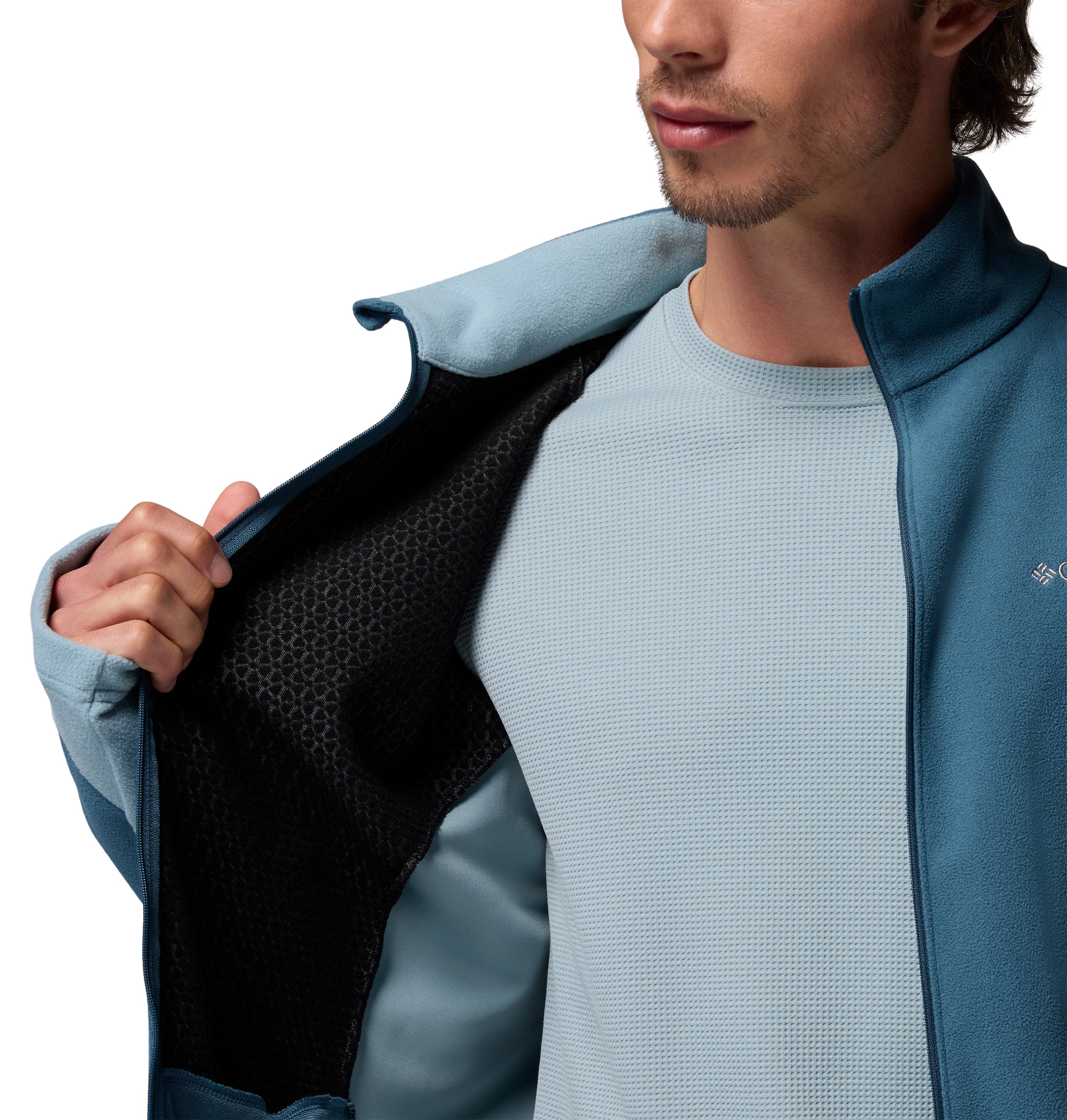 columbia_2136901_429_chamarra_polar_mujer_omni_heat_arctic_omni_wick_turquesa_oscuro_4