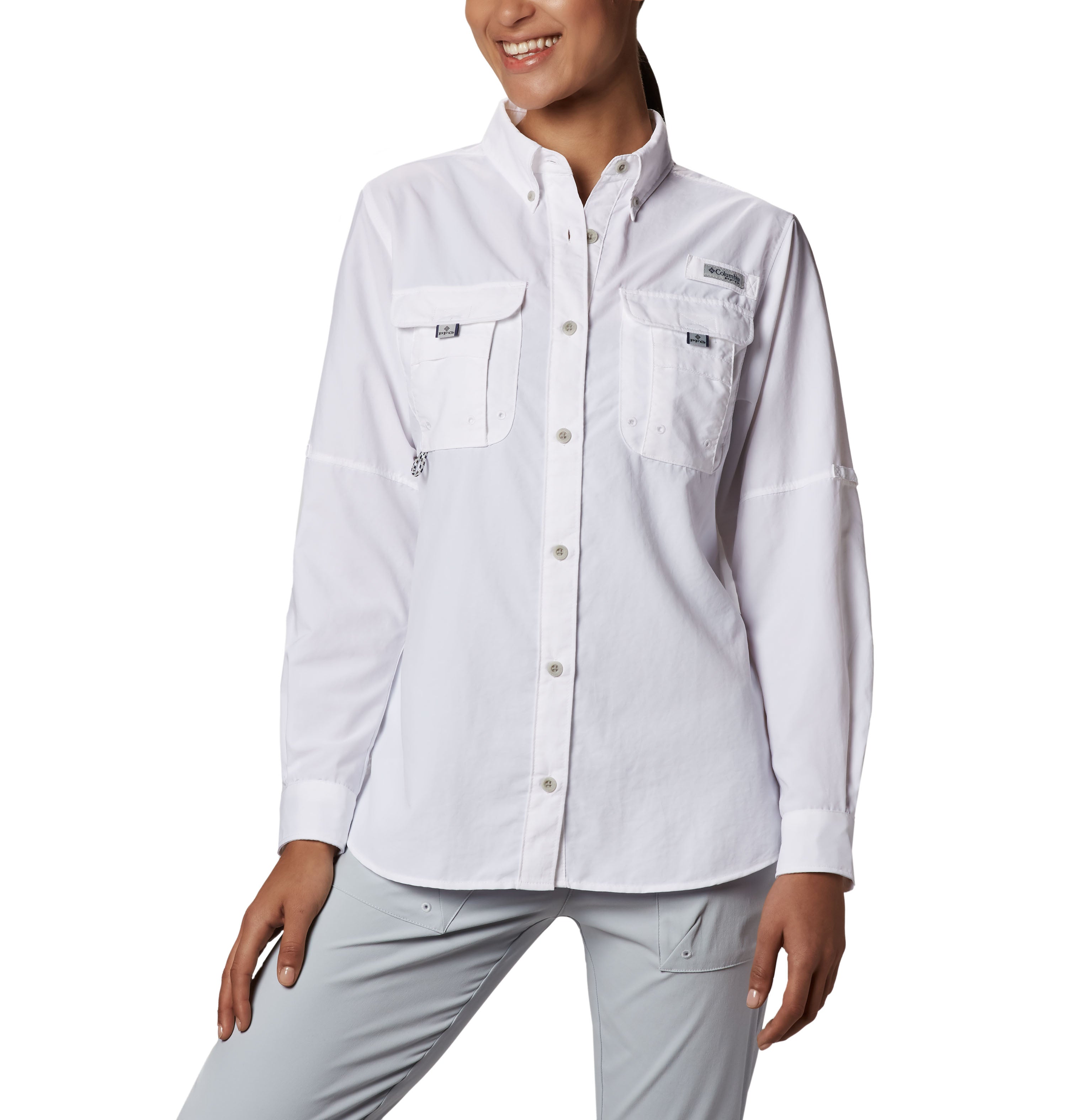 CAMISA MUJER COLUMBIA BAHAMA LS