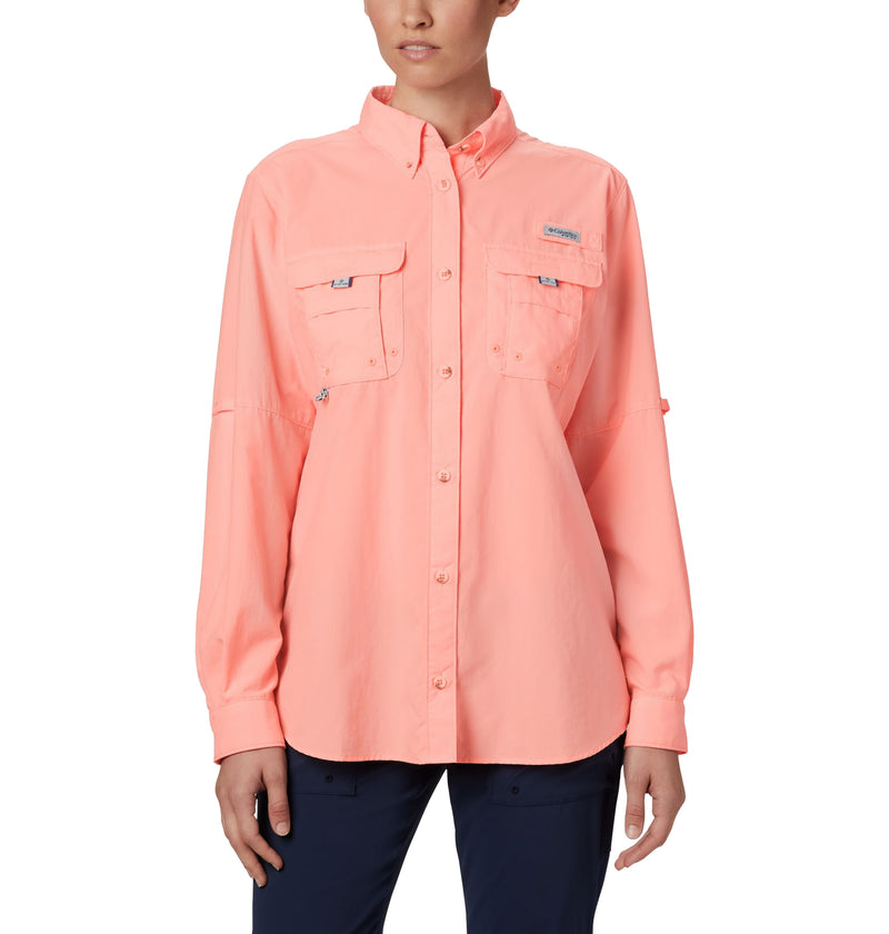 Camisas columbia sales mujer manga larga