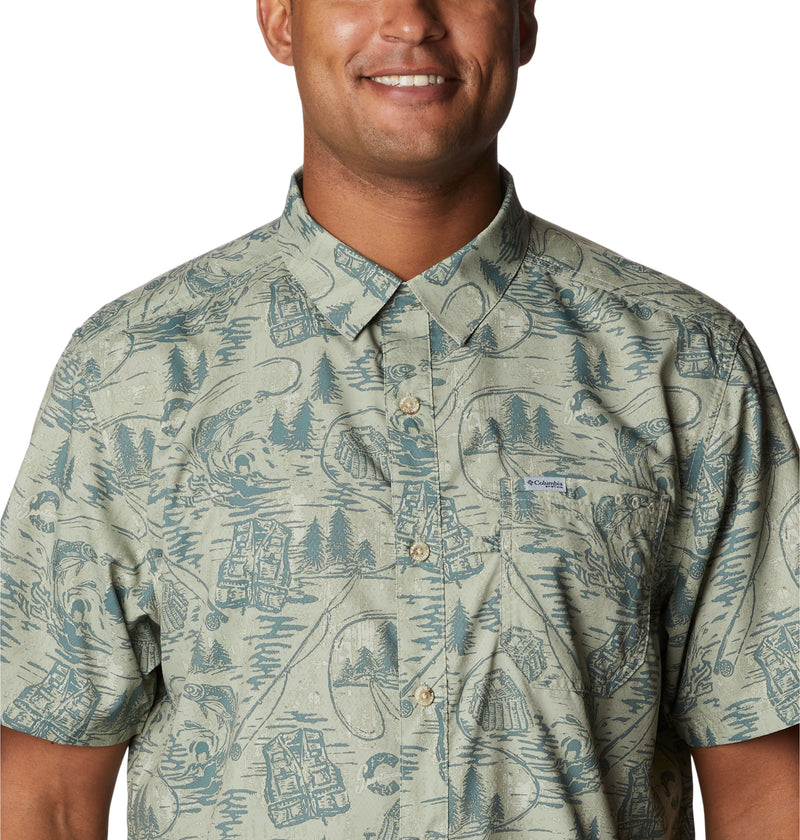 Camisa Manga Corta Super Slack Tide™ Camp Shirt para Hombre