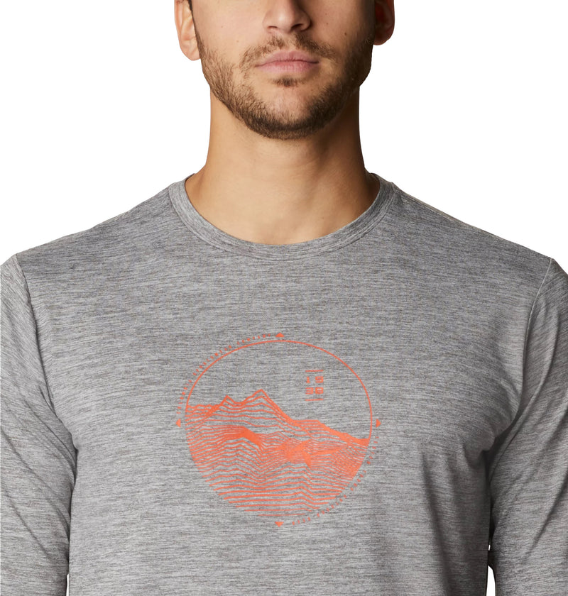 Playera Manga Larga Tech Trail™ Graphic