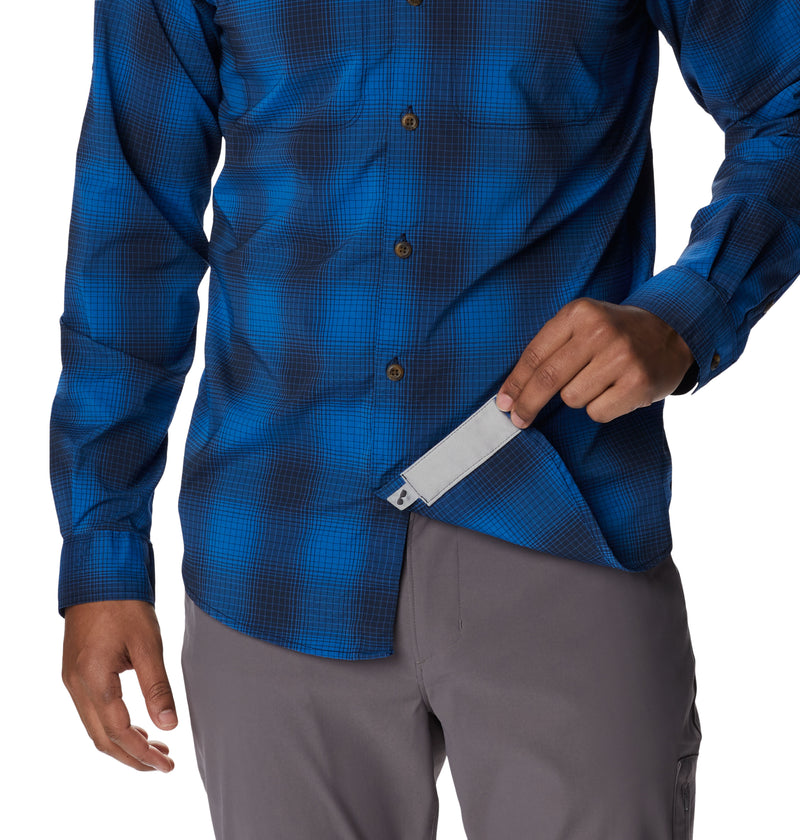 Camisa de Manga Larga Para Hombre Newton Ridge™ II Plaid Long Sleeve