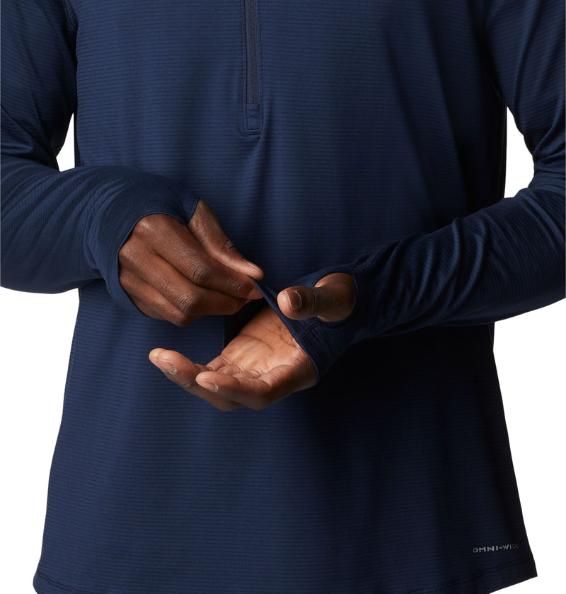 Sudadera para Hombre M Endless Trail™ 1/2 Zip Mesh Long Sleeve